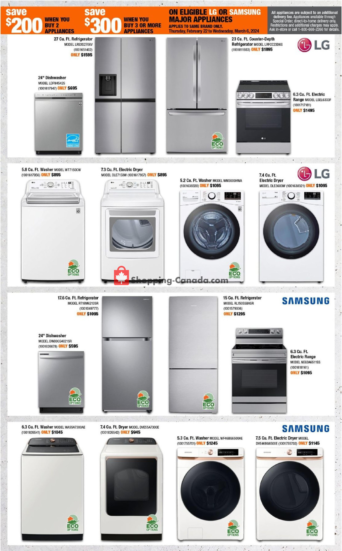 Home Depot flyer from Thursday February 22, 2024 to Wednesday February 28, 2024 - page 14