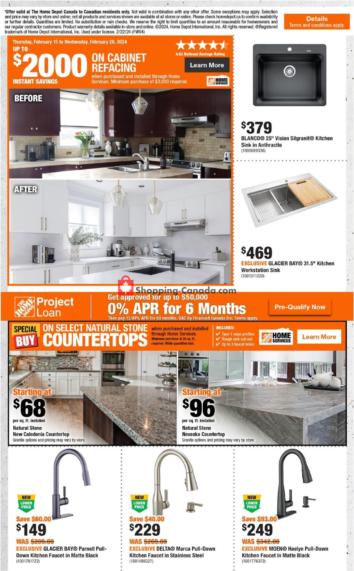Home Depot flyer from Thursday February 22, 2024 to Wednesday February 28, 2024 - page 16