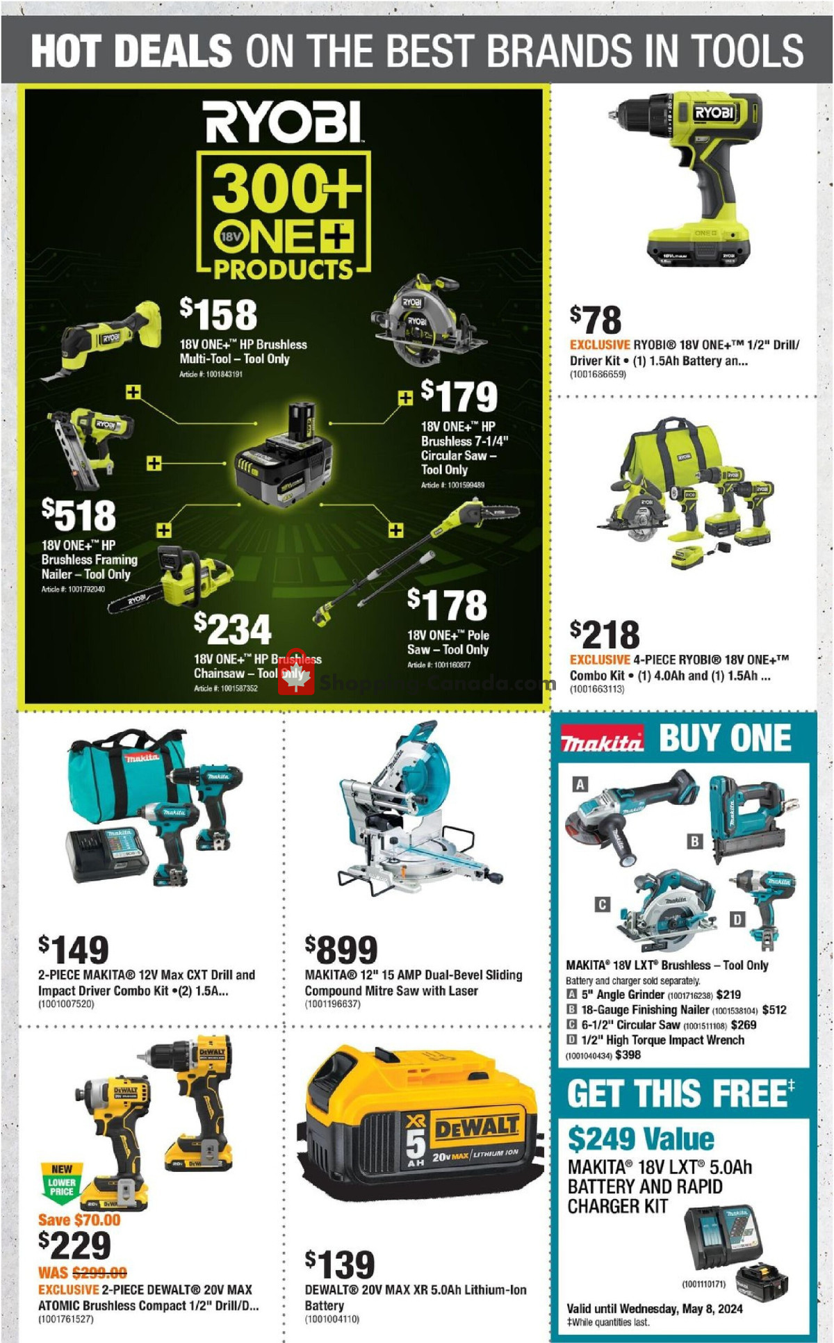 Home Depot flyer from Thursday February 22, 2024 to Wednesday February 28, 2024 - page 9