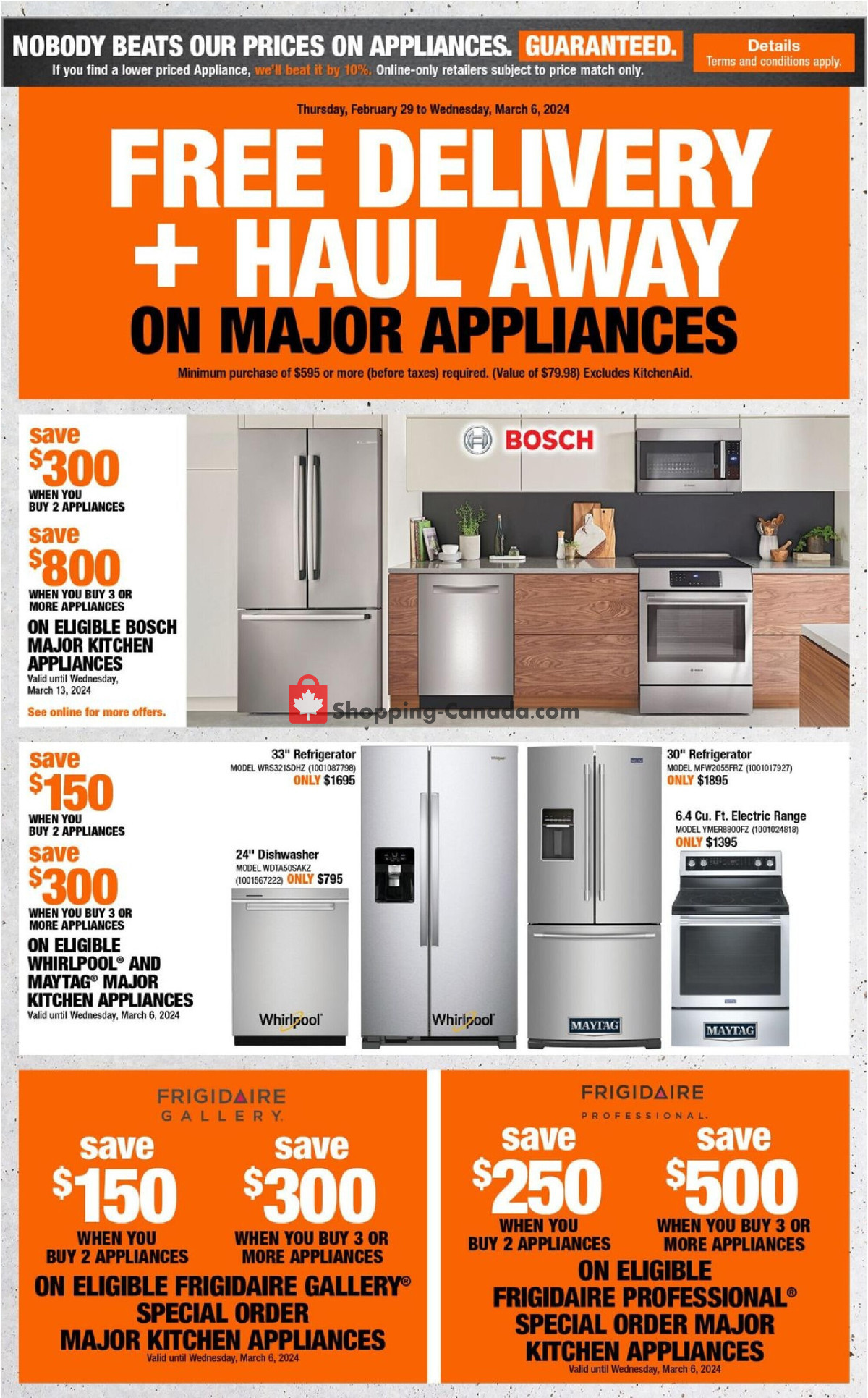 Home Depot flyer from Thursday February 29, 2024 to Wednesday March 6, 2024 - page 15