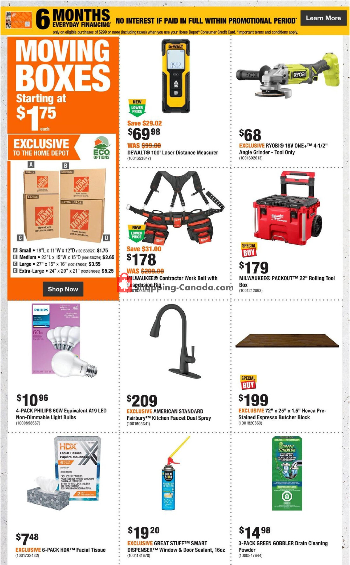 Home Depot flyer from Thursday February 29, 2024 to Wednesday March 6, 2024 - page 4