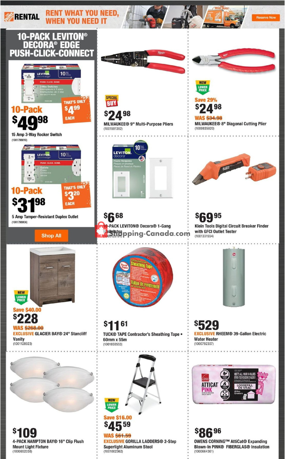 Home Depot flyer from Thursday February 29, 2024 to Wednesday March 6, 2024 - page 6