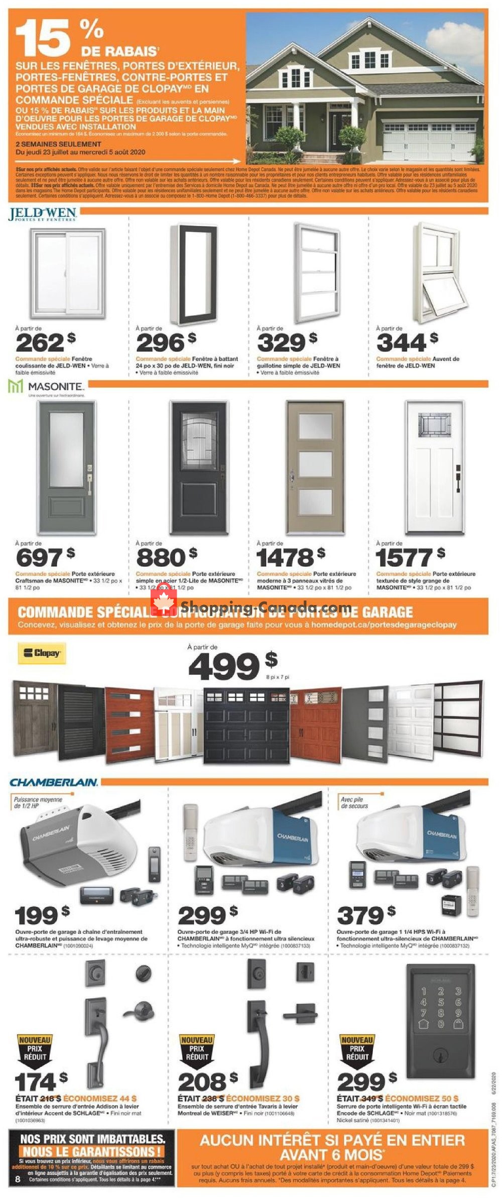 Home Depot flyer from Thursday July 23, 2020 to Wednesday July 29, 2020 - page 8