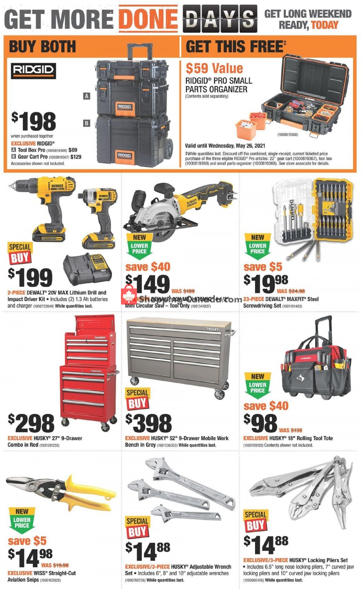 Home Depot flyer from Thursday May 6, 2021 to Wednesday May 12, 2021 - page 20