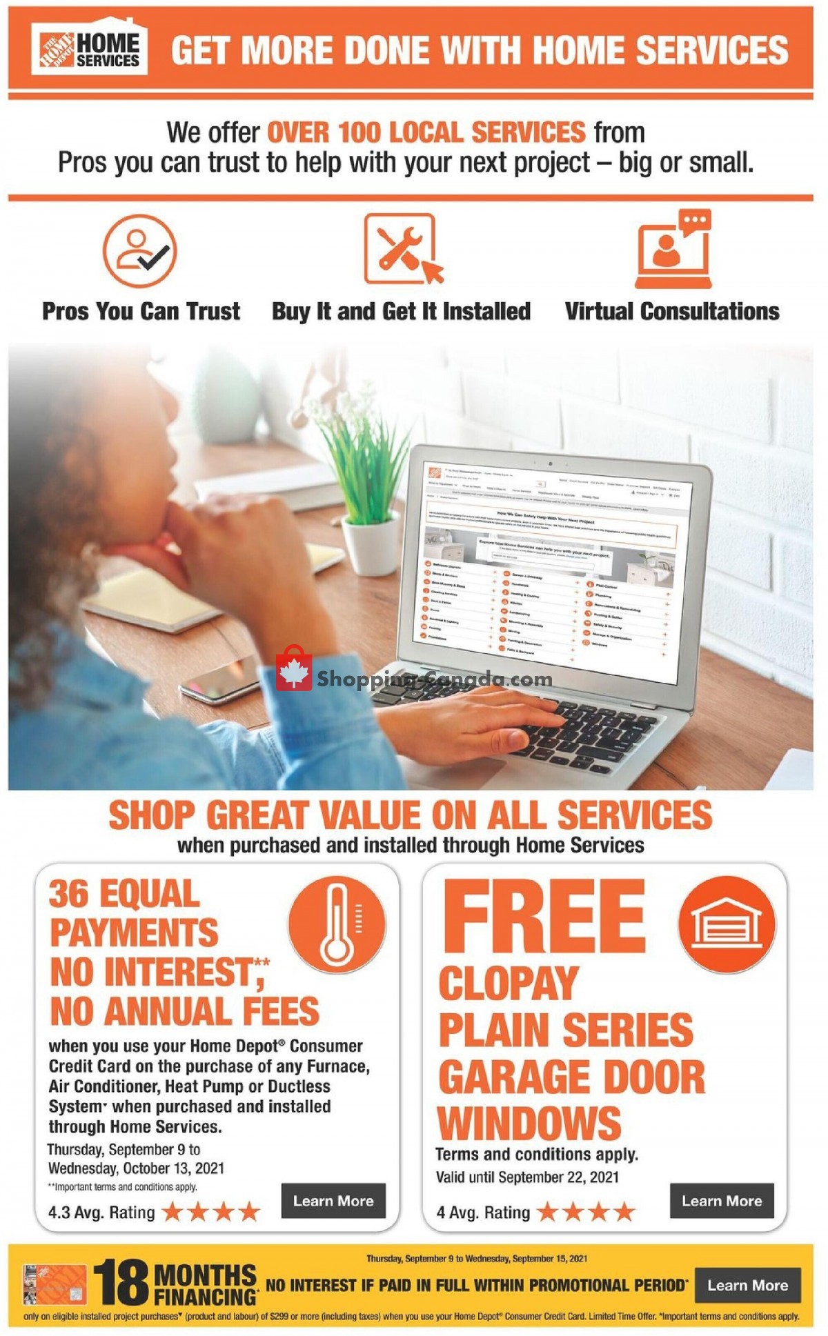 Home Depot flyer from Thursday September 9, 2021 to Wednesday September 15, 2021 - page 23