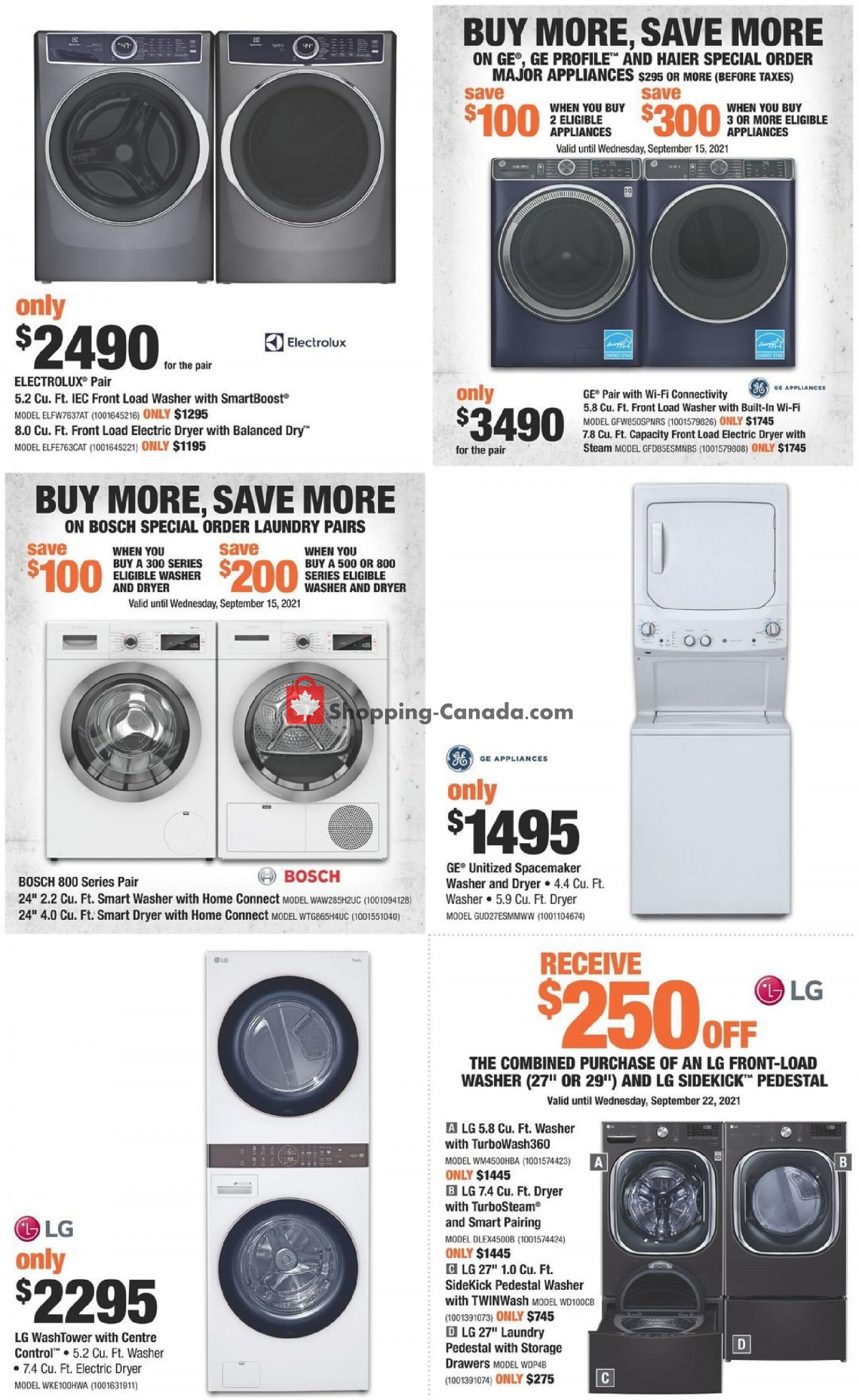 Home Depot flyer from Thursday September 9, 2021 to Wednesday September 15, 2021 - page 9