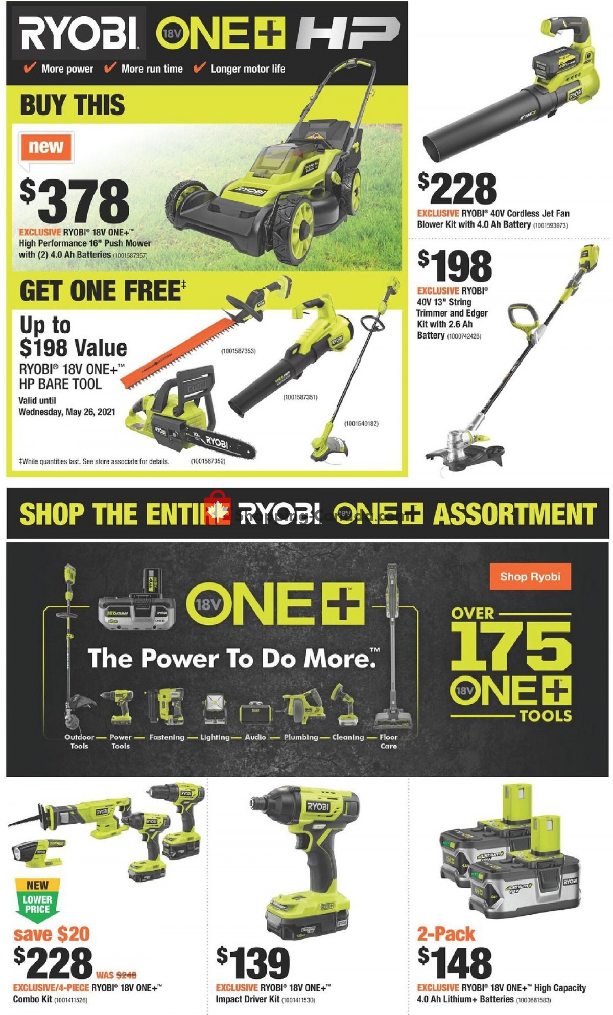 Home Depot flyer from Thursday April 8, 2021 to Wednesday April 14, 2021 - page 12