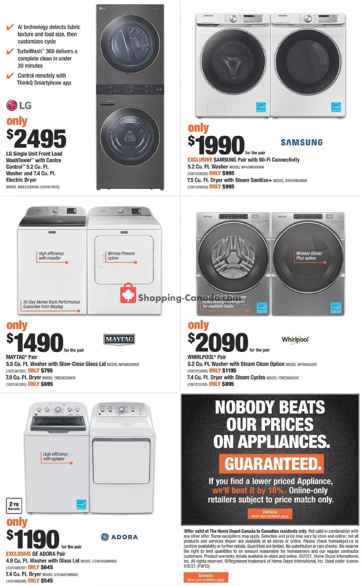 Home Depot flyer from Thursday April 8, 2021 to Wednesday April 14, 2021 - page 28