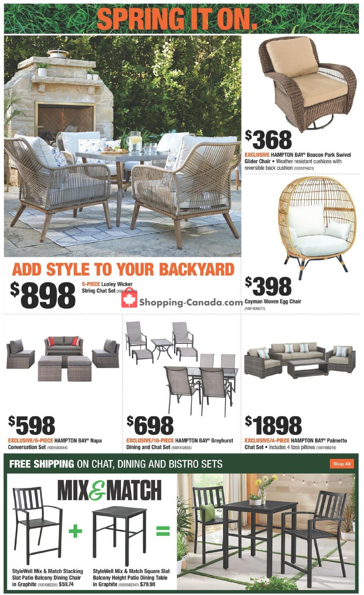 Home Depot flyer from Thursday April 8, 2021 to Wednesday April 14, 2021 - page 7