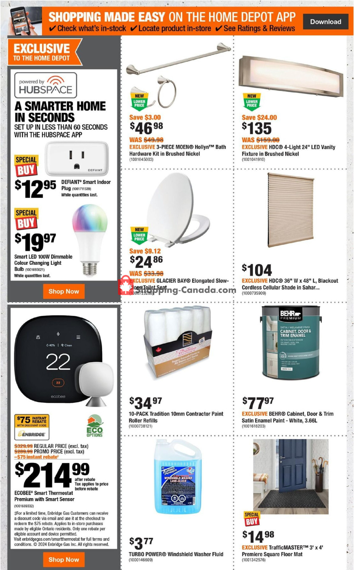 Home Depot flyer from Thursday February 22, 2024 to Wednesday February 28, 2024 - page 4