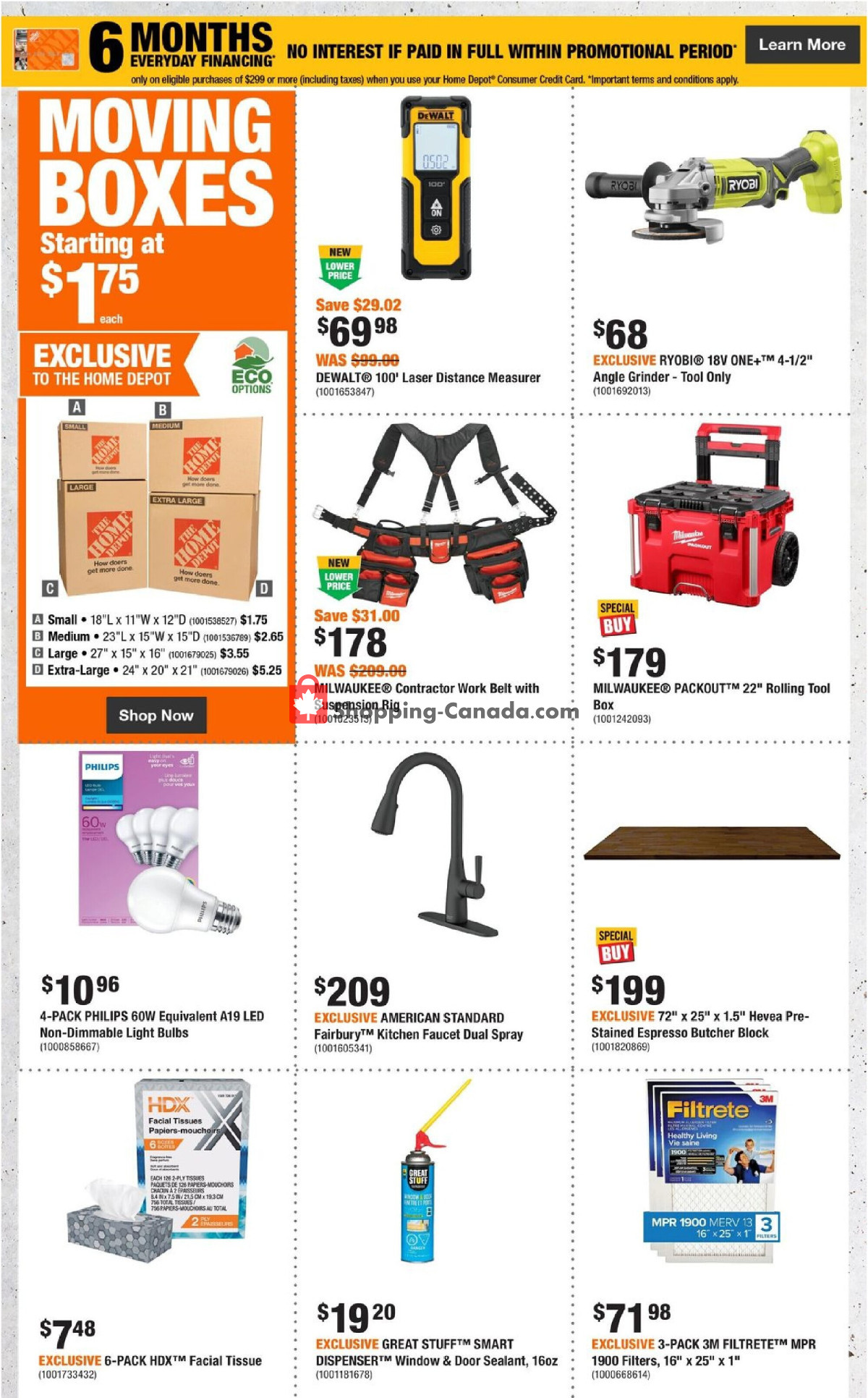 Home Depot flyer from Thursday February 29, 2024 to Wednesday March 6, 2024 - page 4
