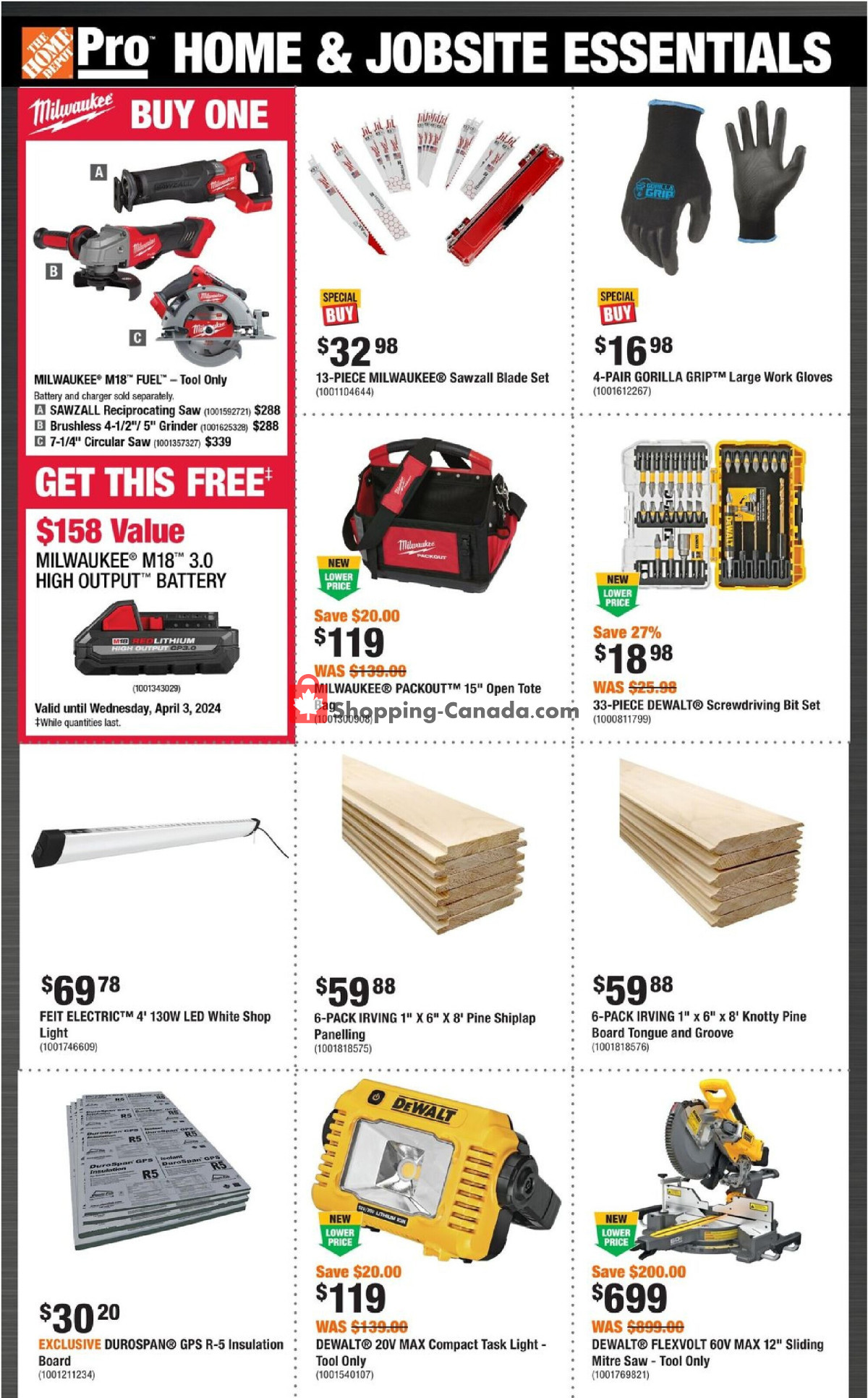 Home Depot flyer from Thursday February 29, 2024 to Wednesday March 6, 2024 - page 5