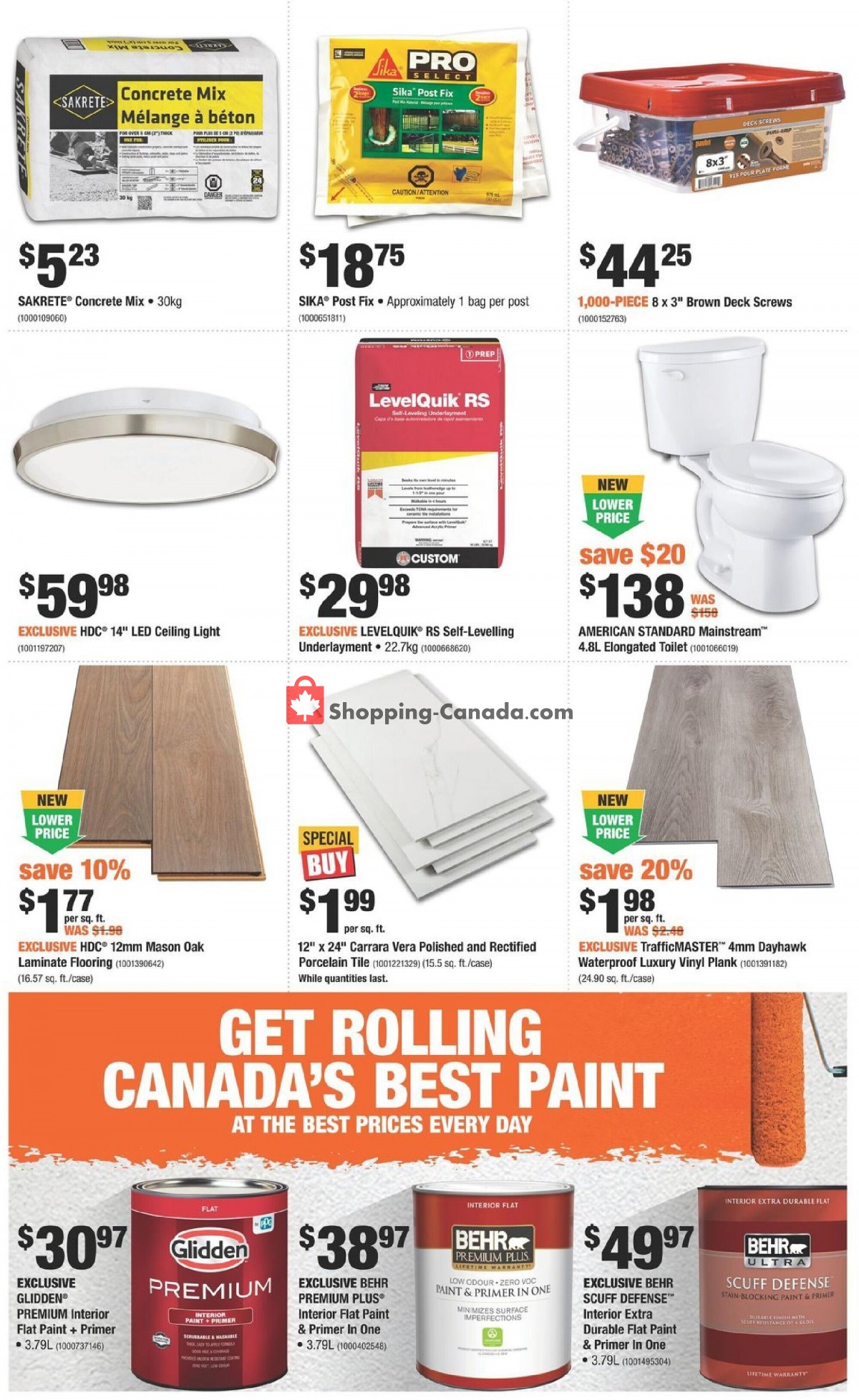 Home Depot flyer from Thursday May 6, 2021 to Wednesday May 12, 2021 - page 4