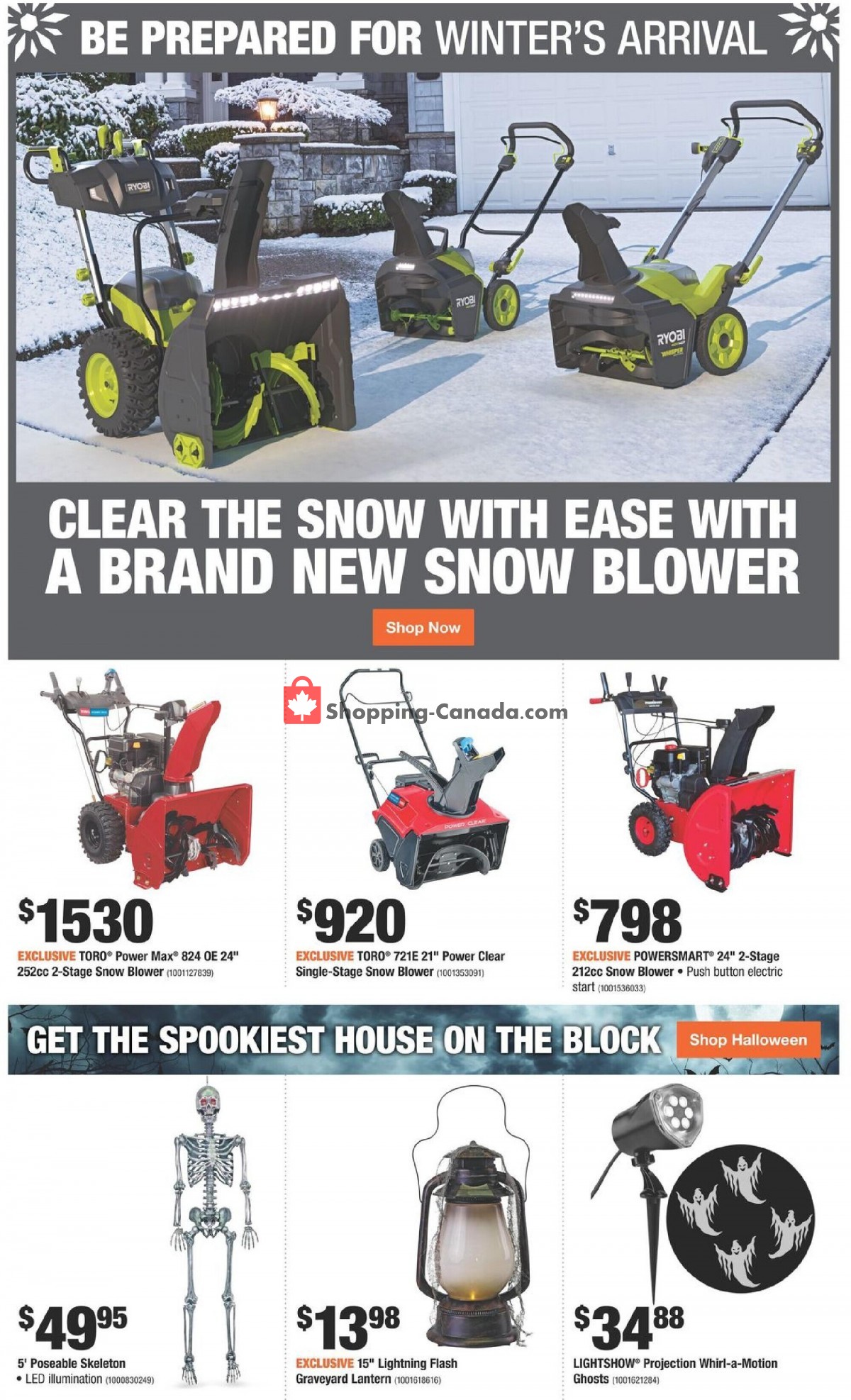 Home Depot flyer from Thursday October 7, 2021 to Wednesday October 13, 2021 - page 24