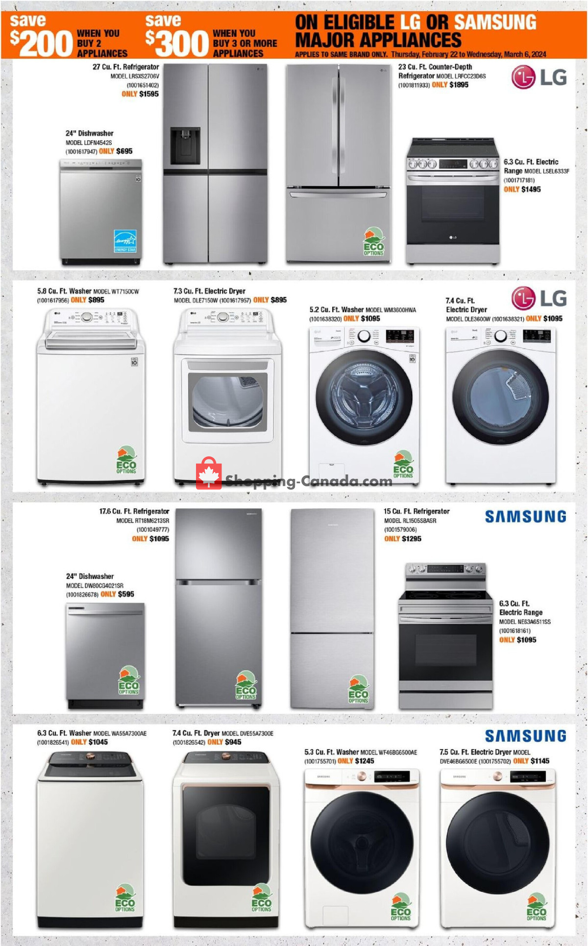 Home Depot flyer from Thursday February 22, 2024 to Wednesday February 28, 2024 - page 14
