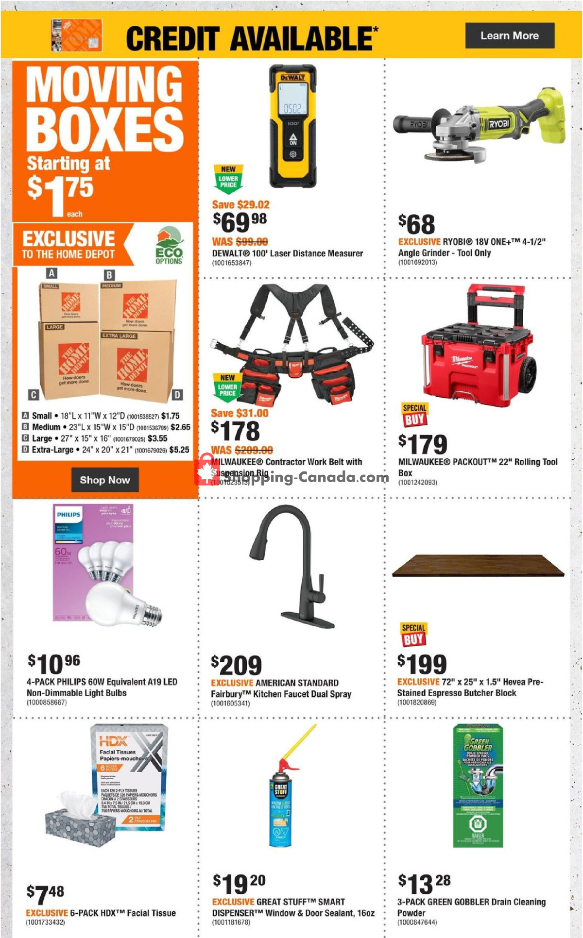 Home Depot flyer from Thursday February 29, 2024 to Wednesday March 6, 2024 - page 4