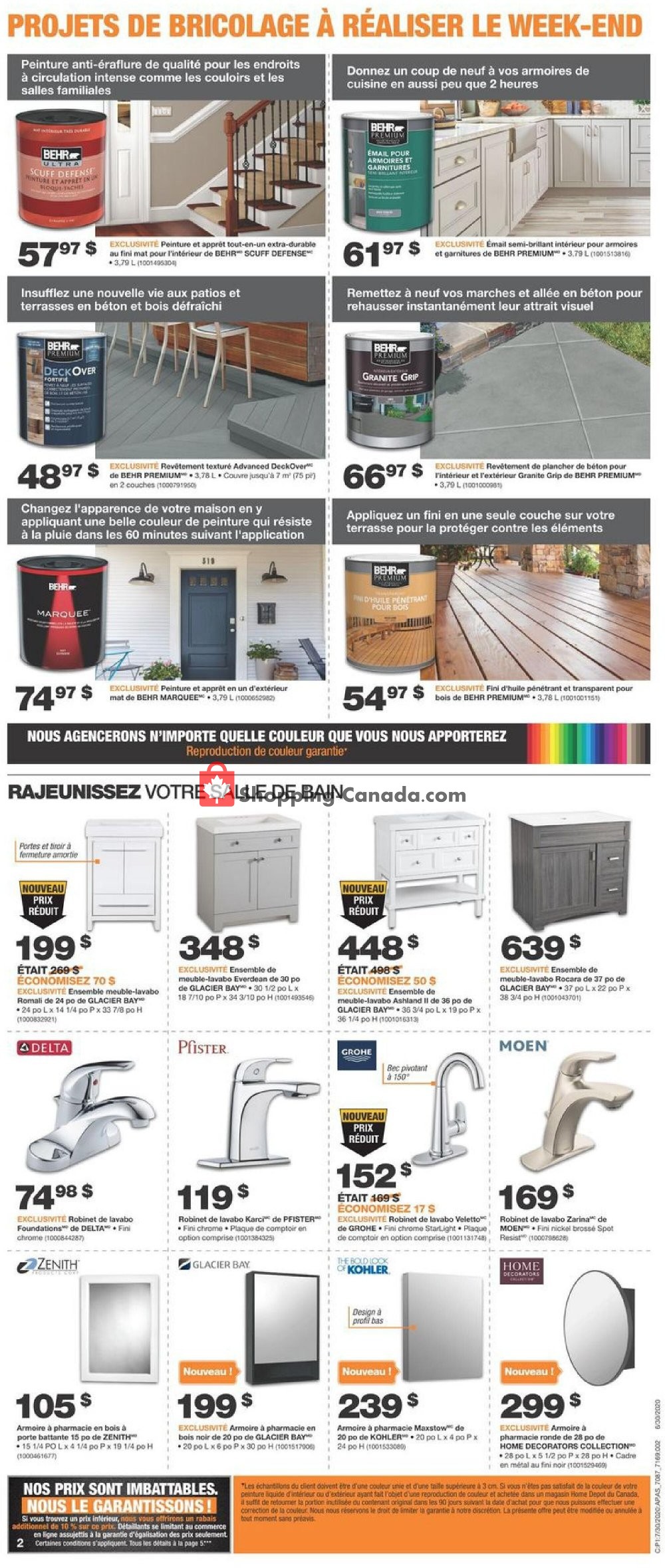 Home Depot flyer from Thursday July 30, 2020 to Wednesday August 5, 2020 - page 3