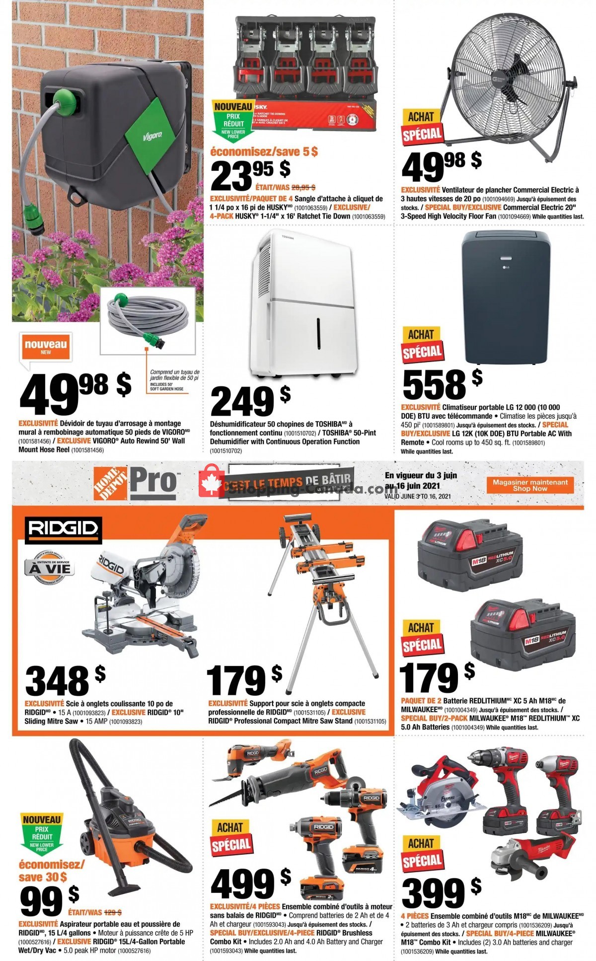 Home Depot flyer from Thursday June 3, 2021 to Wednesday June 9, 2021 - page 2
