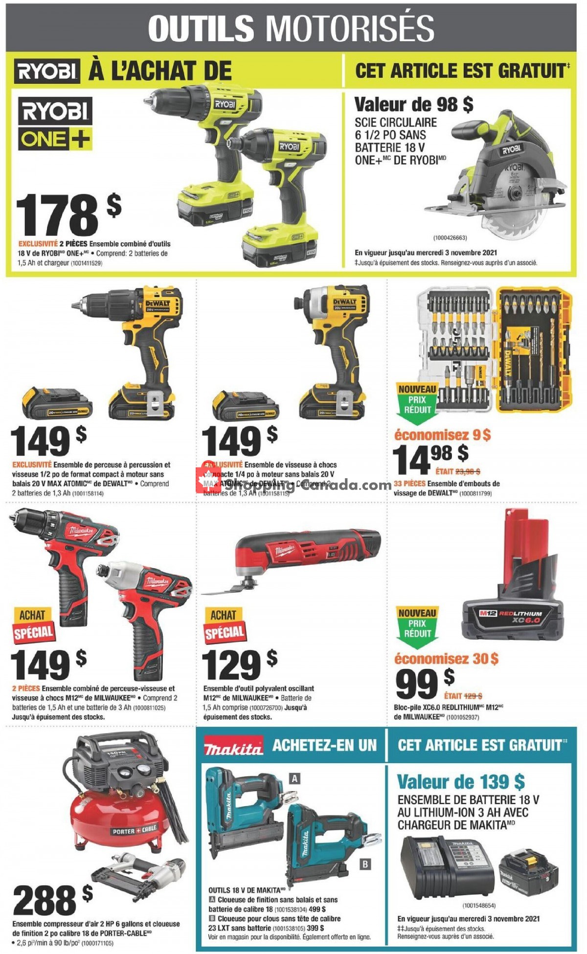Home Depot flyer from Thursday October 14, 2021 to Wednesday October 20, 2021 - page 10