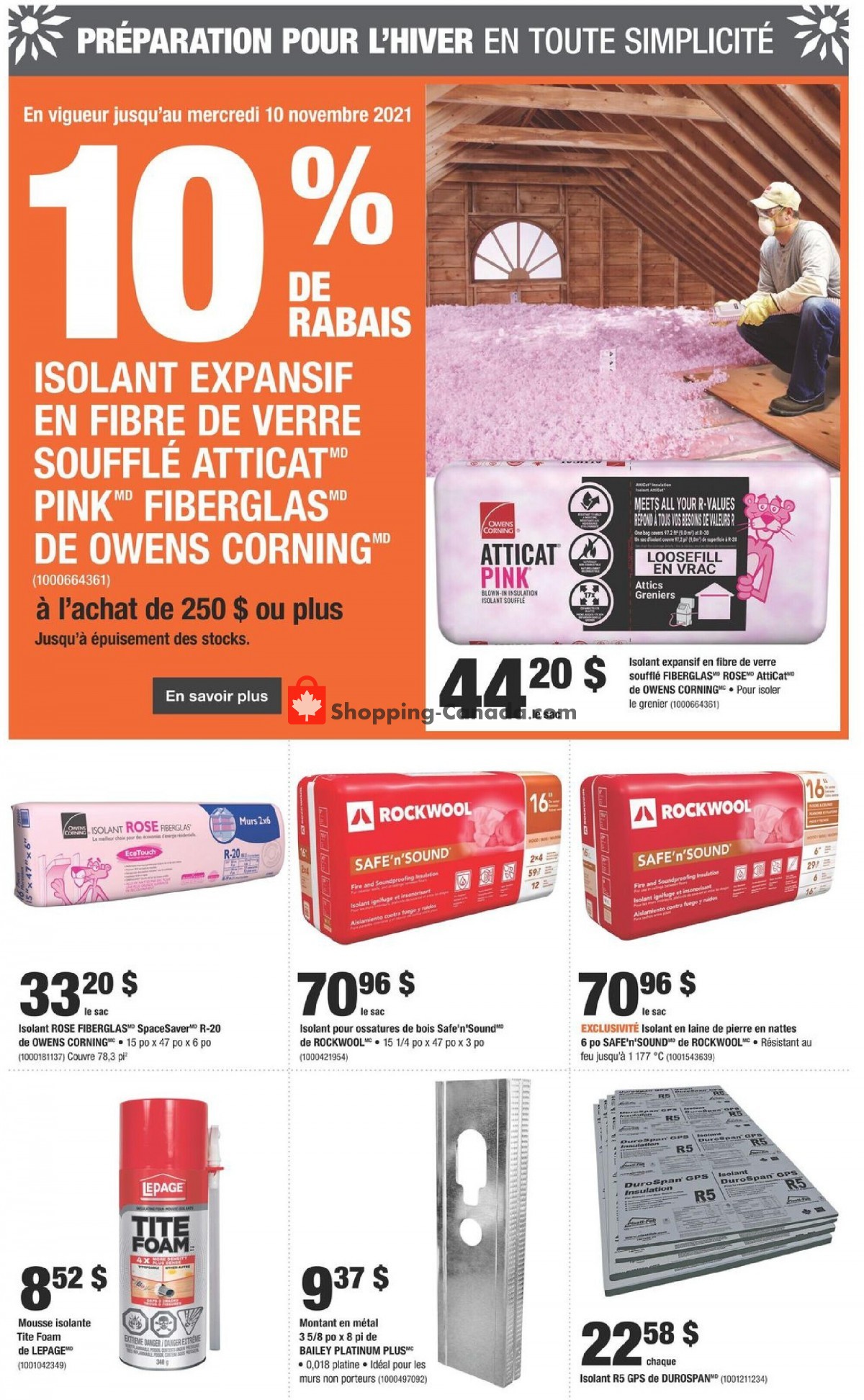 Home Depot flyer from Thursday October 14, 2021 to Wednesday October 20, 2021 - page 11