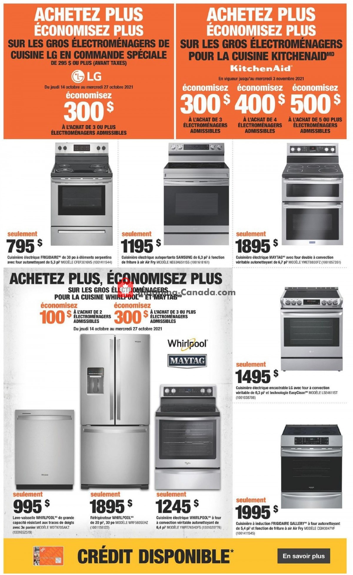 Home Depot flyer from Thursday October 14, 2021 to Wednesday October 20, 2021 - page 16