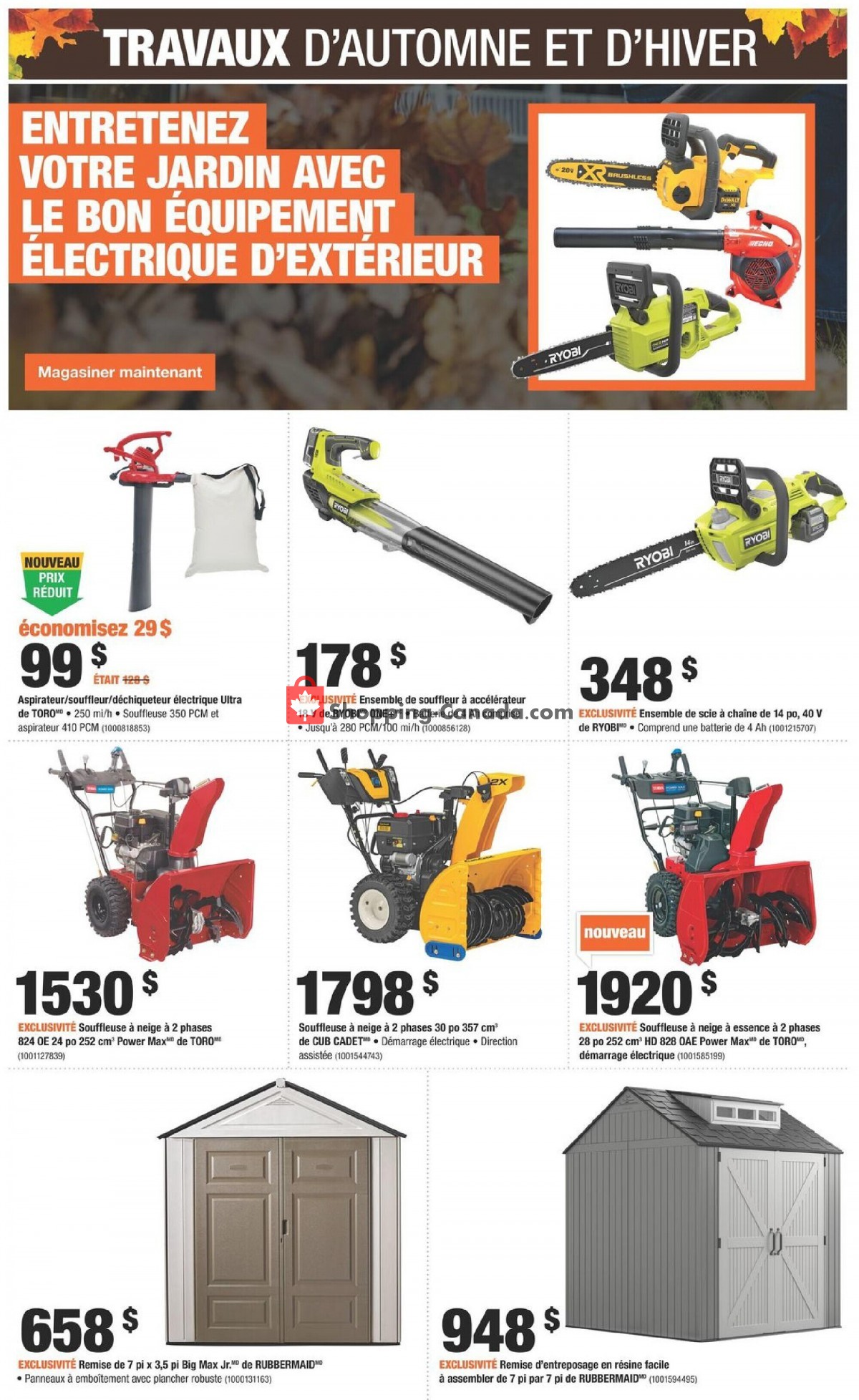 Home Depot flyer from Thursday October 14, 2021 to Wednesday October 20, 2021 - page 7