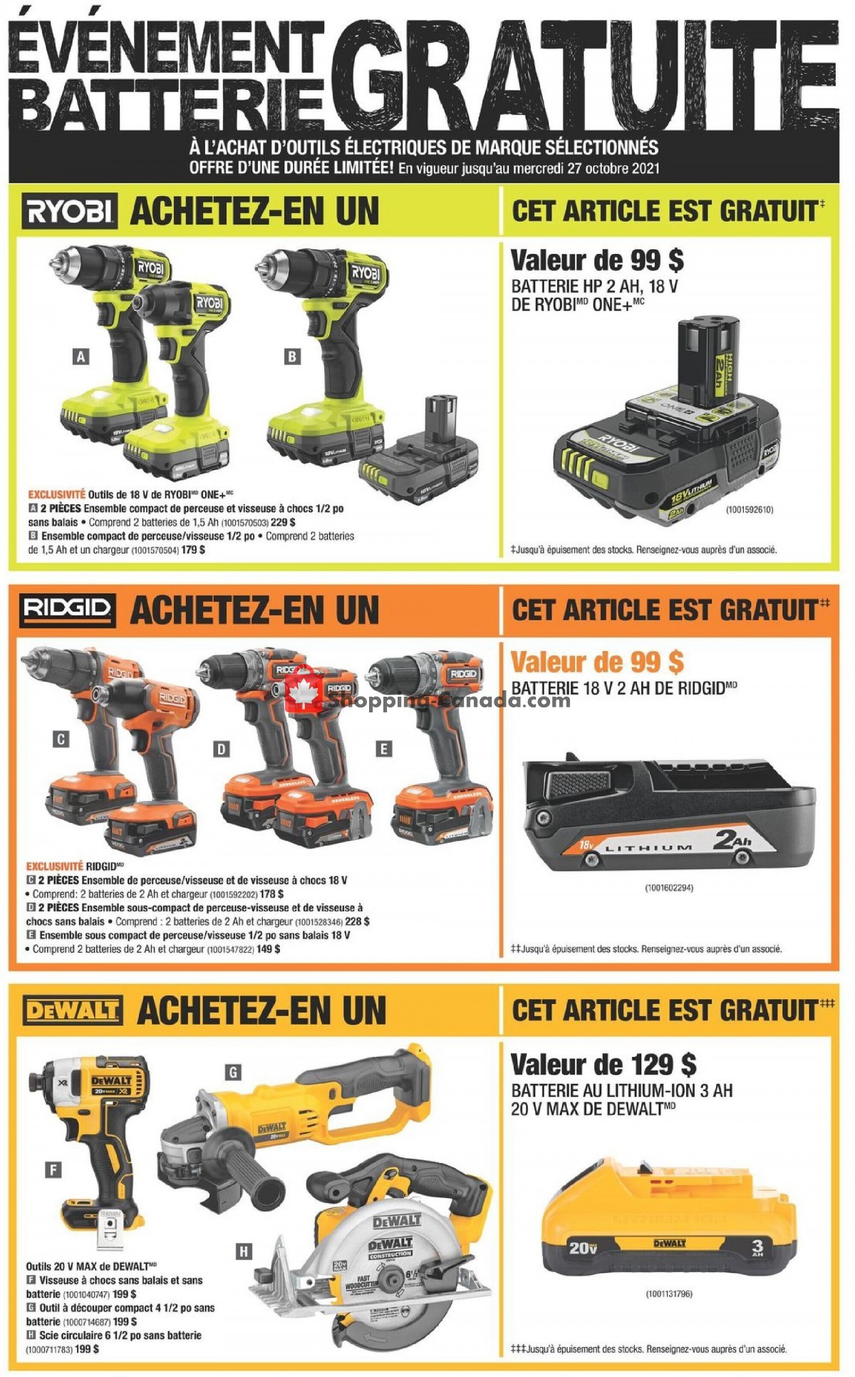 Home Depot flyer from Thursday October 14, 2021 to Wednesday October 20, 2021 - page 8