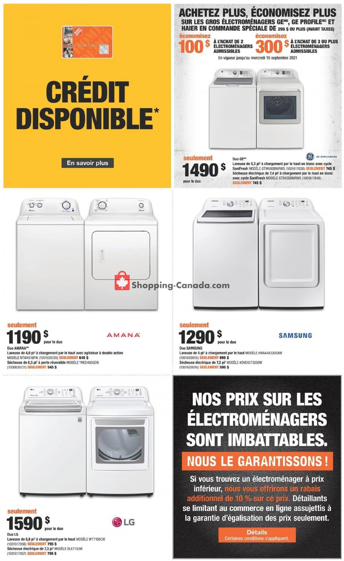 Home Depot flyer from Thursday September 9, 2021 to Wednesday September 15, 2021 - page 10