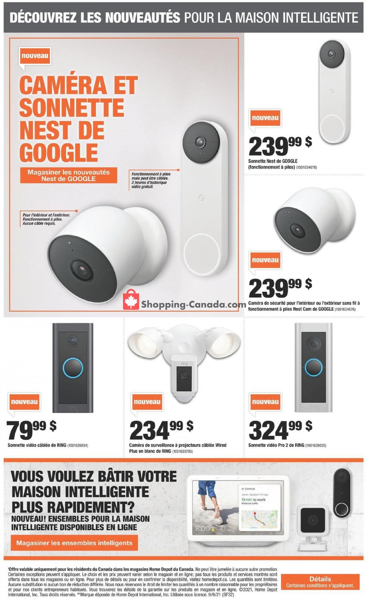 Home Depot flyer from Thursday September 9, 2021 to Wednesday September 15, 2021 - page 22
