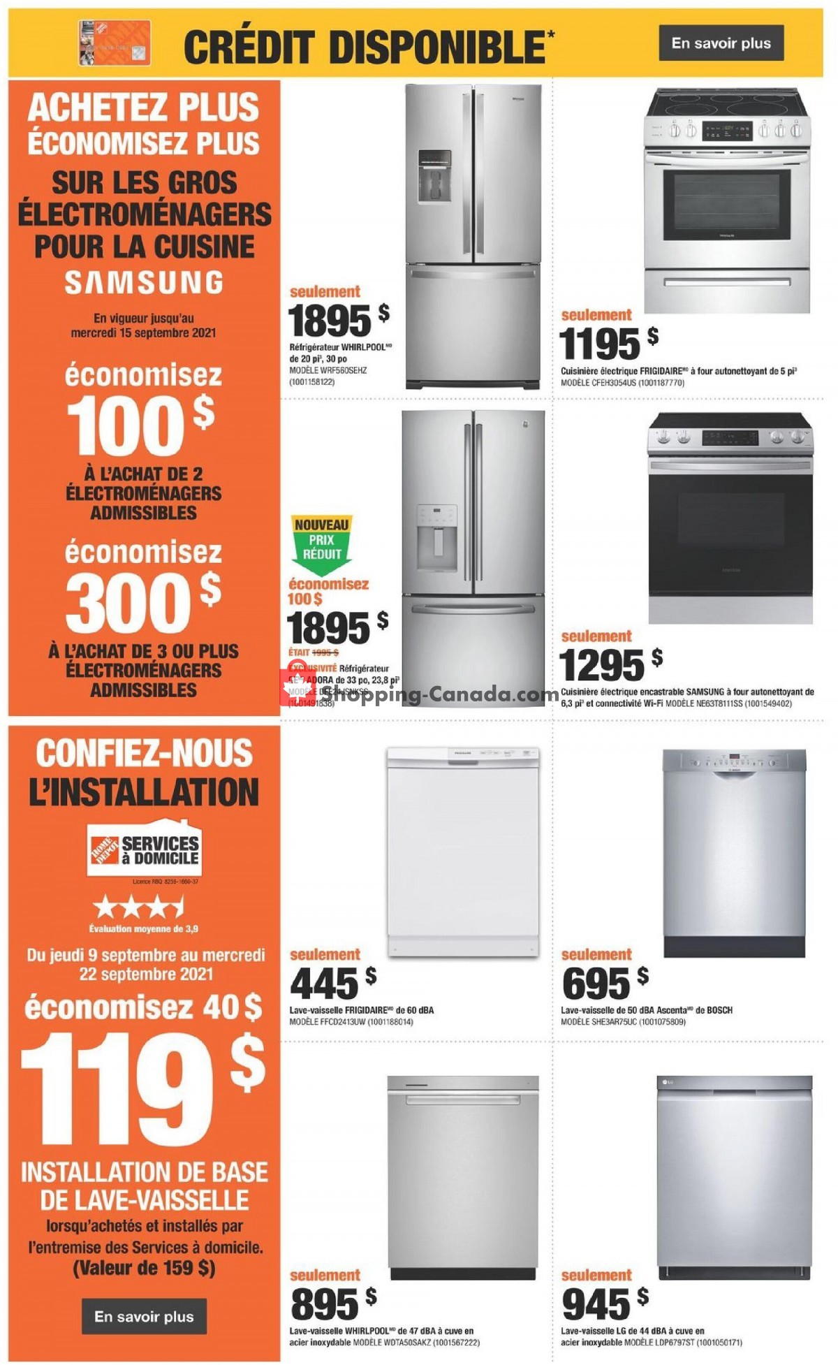 Home Depot flyer from Thursday September 9, 2021 to Wednesday September 15, 2021 - page 8