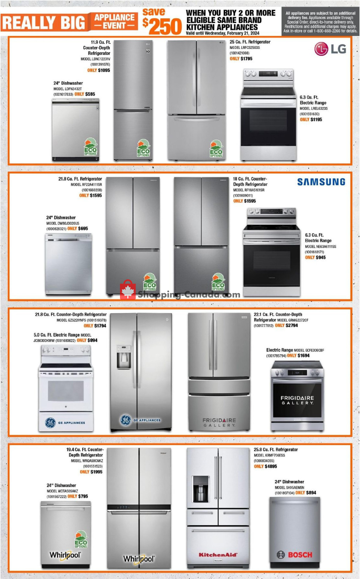 Home Depot flyer from Thursday February 15, 2024 to Wednesday February 21, 2024 - page 11