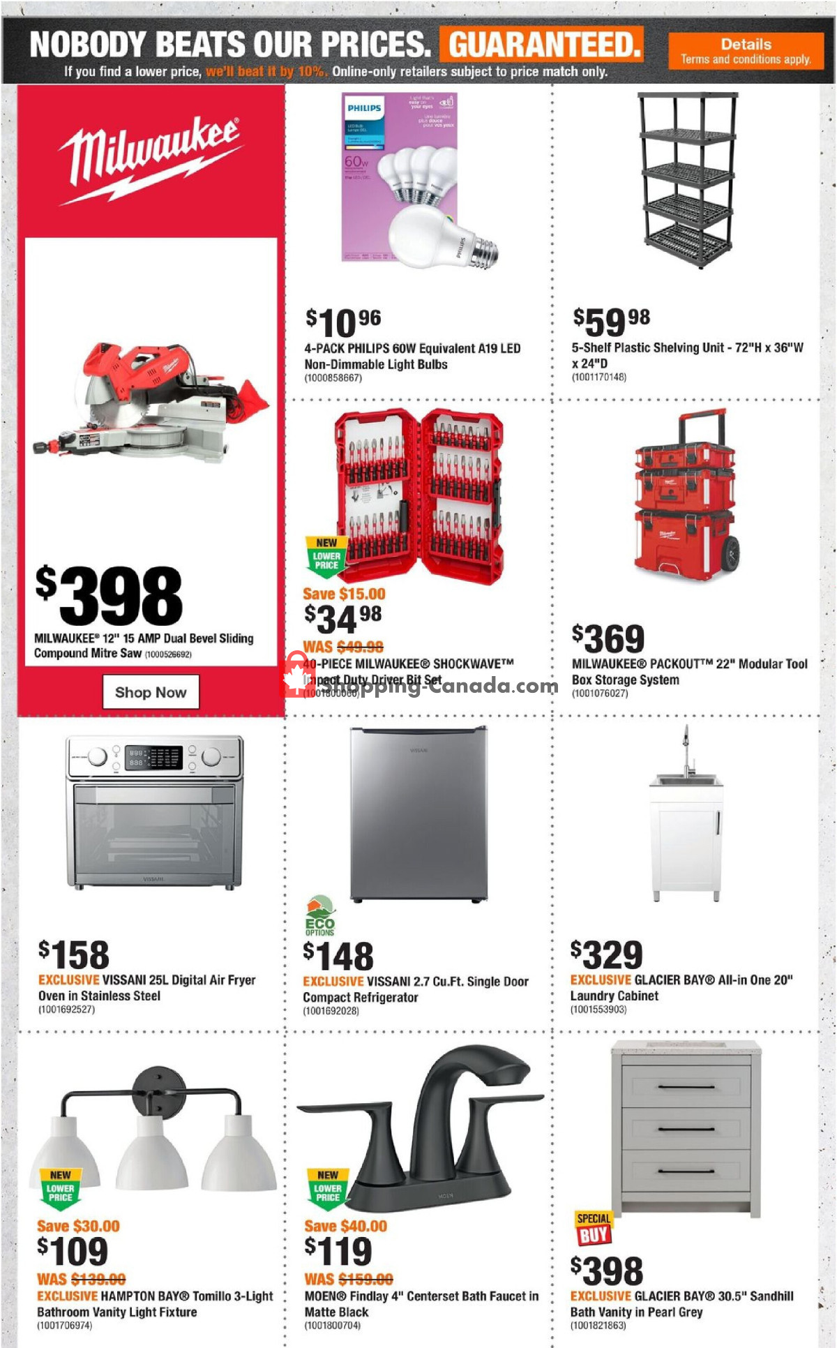 Home Depot flyer from Thursday February 15, 2024 to Wednesday February 21, 2024 - page 3
