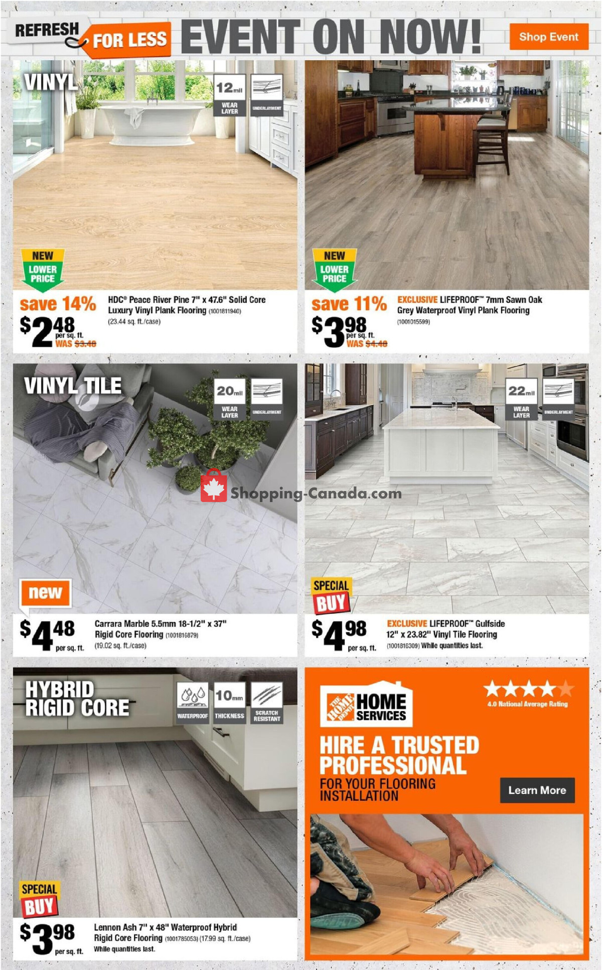 Home Depot flyer from Thursday February 15, 2024 to Wednesday February 21, 2024 - page 8