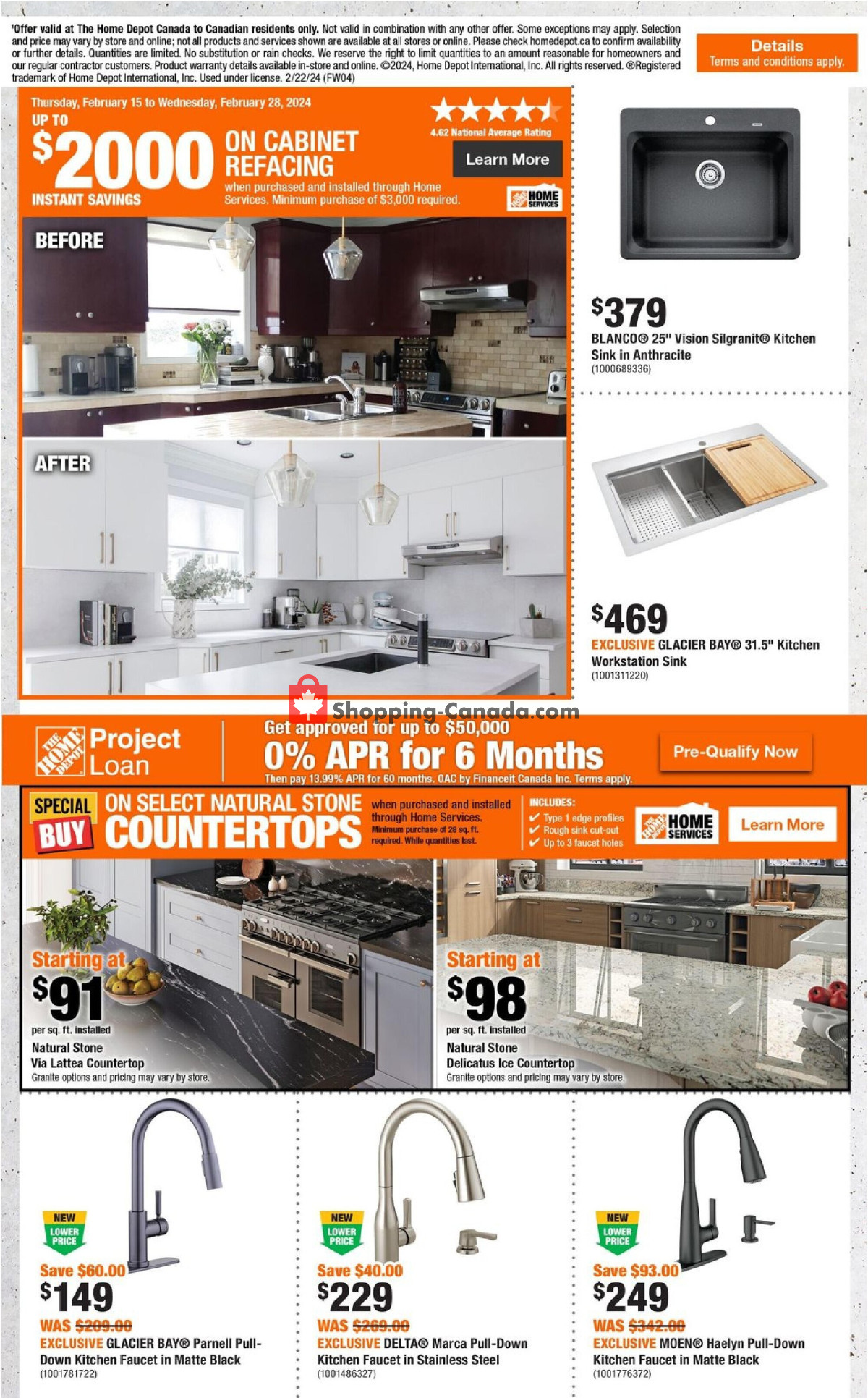 Home Depot flyer from Thursday February 22, 2024 to Wednesday February 28, 2024 - page 16