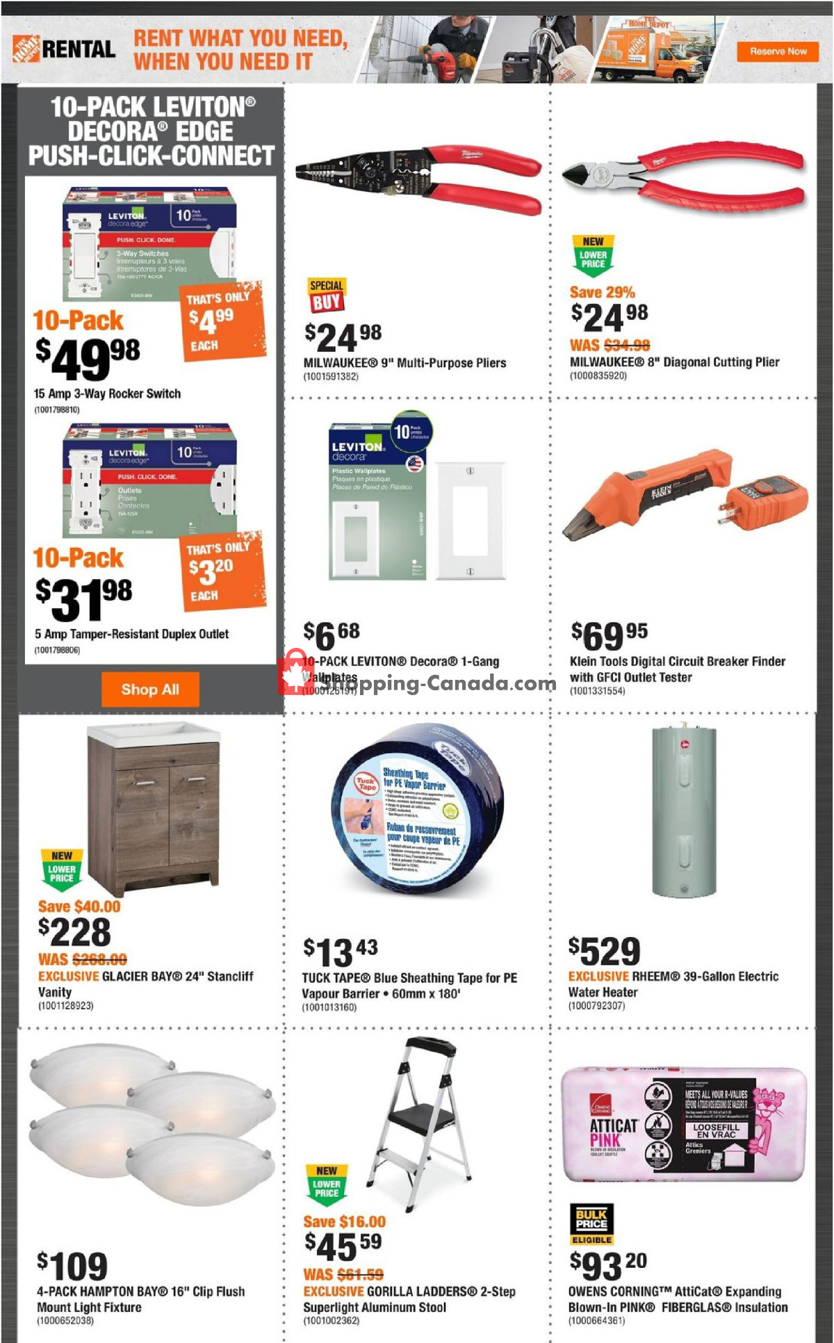 Home Depot flyer from Thursday February 29, 2024 to Wednesday March 6, 2024 - page 6