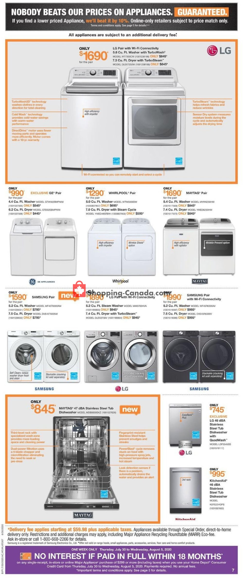Home Depot flyer from Thursday July 30, 2020 to Wednesday August 5, 2020 - page 9