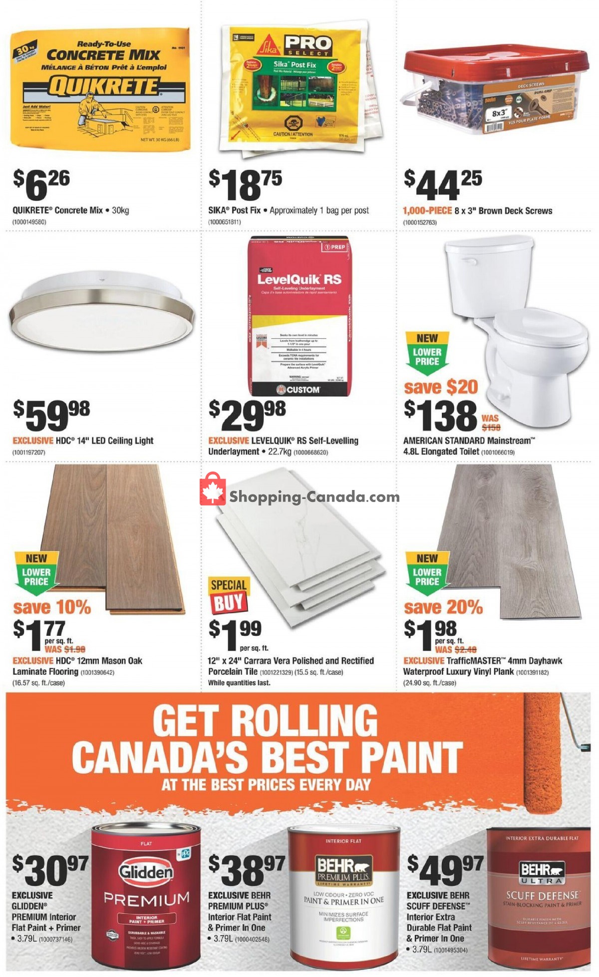 Home Depot flyer from Thursday May 6, 2021 to Wednesday May 12, 2021 - page 4