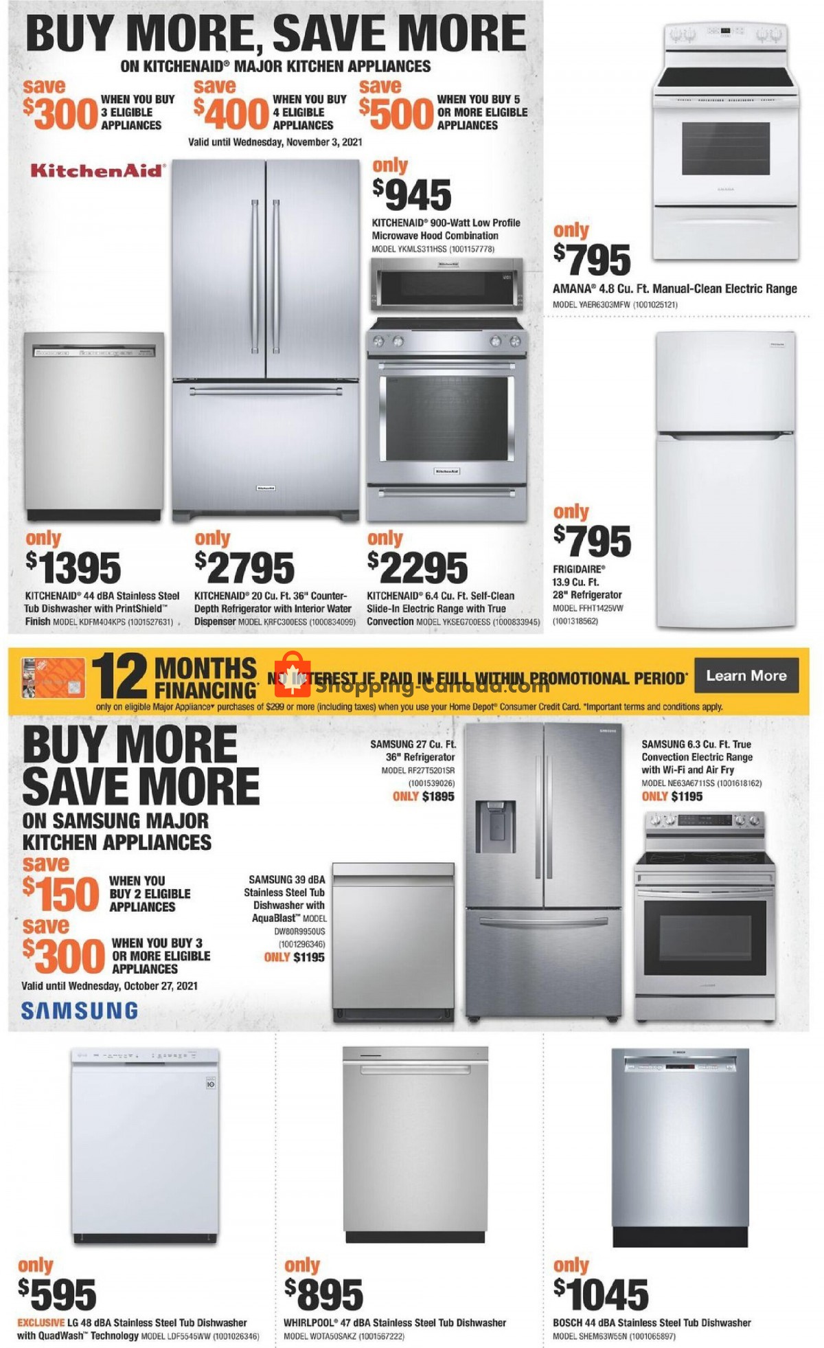 Home Depot flyer from Thursday October 7, 2021 to Wednesday October 13, 2021 - page 11