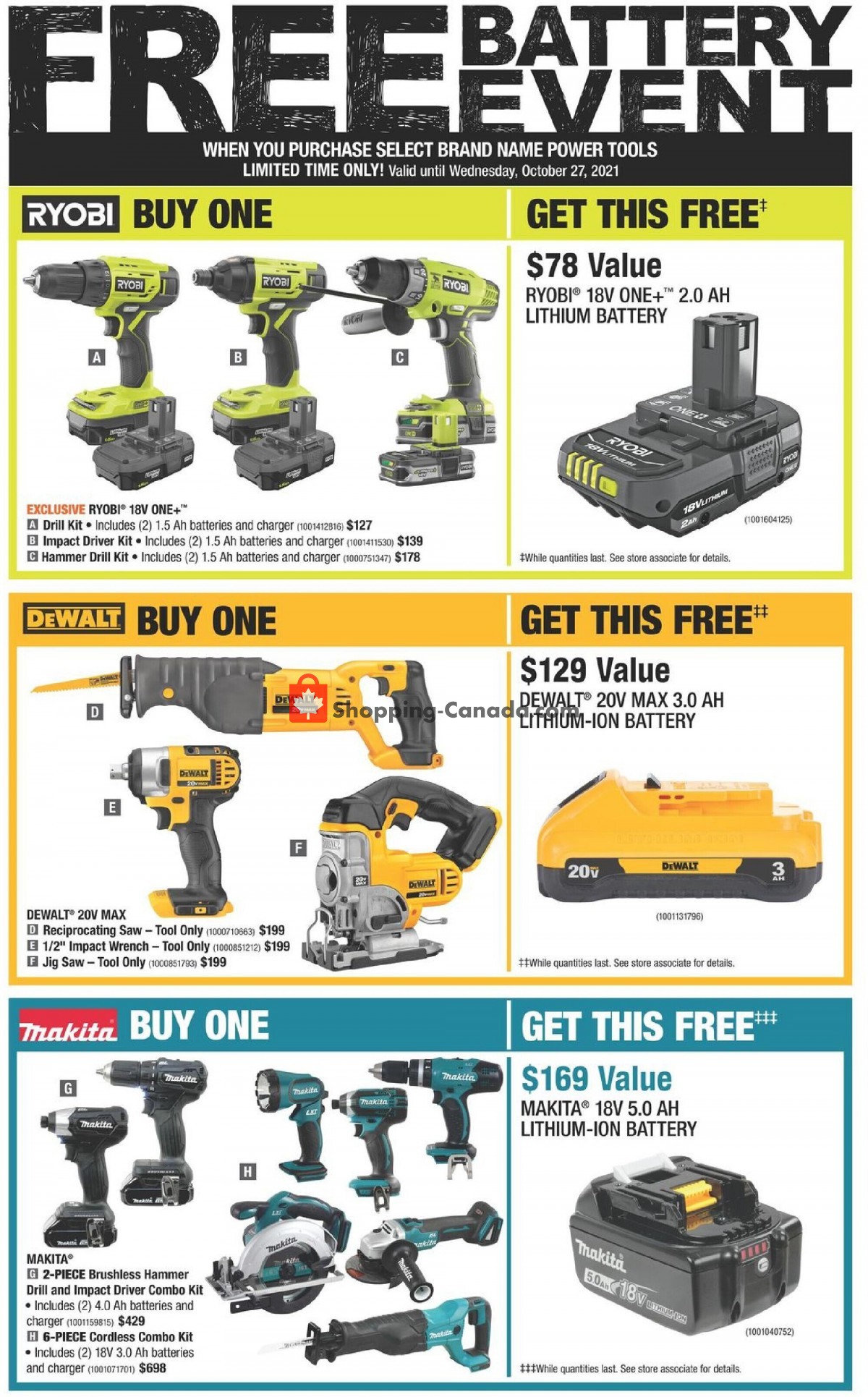 Home Depot flyer from Thursday October 7, 2021 to Wednesday October 13, 2021 - page 14