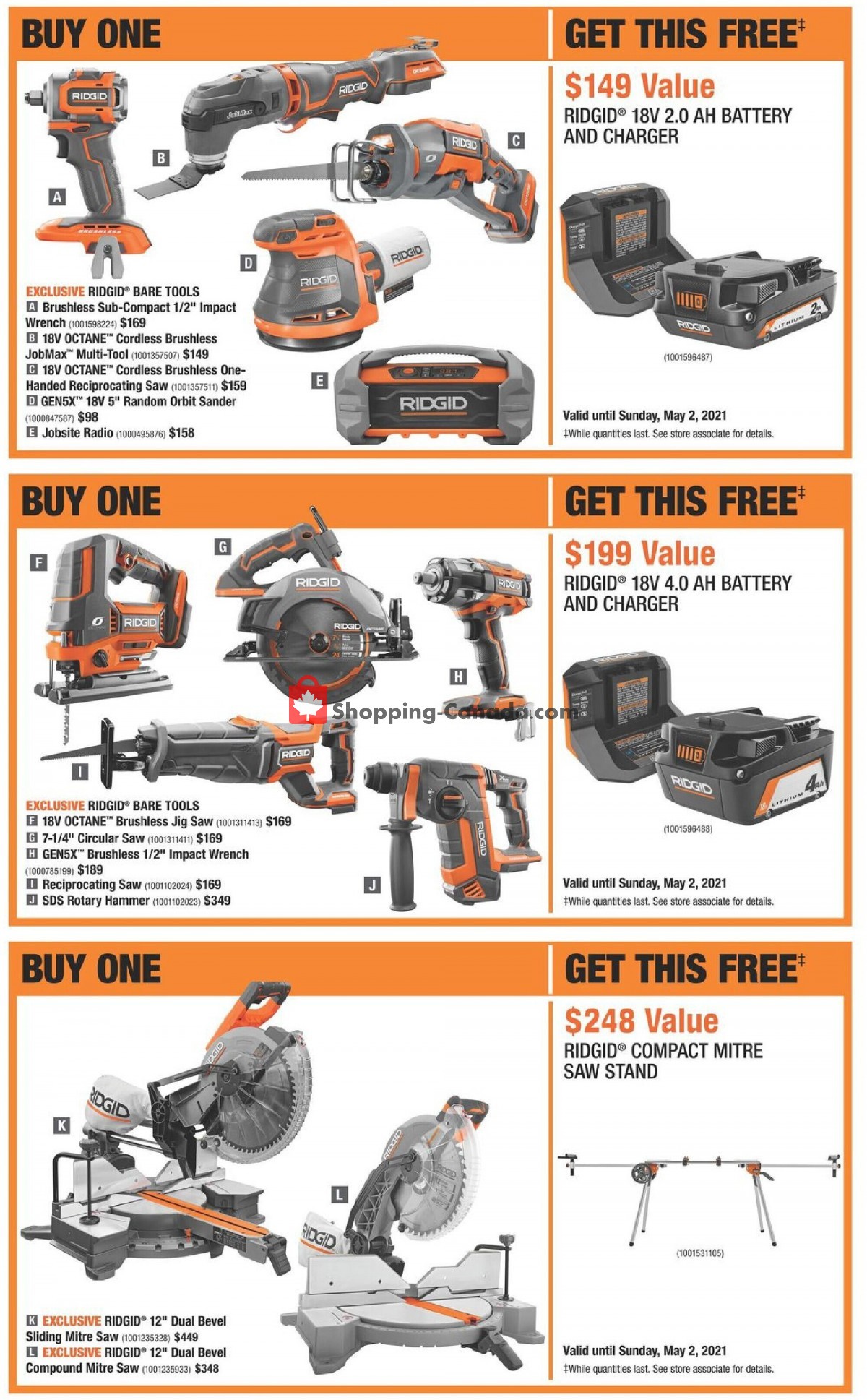 Home Depot flyer from Thursday April 1, 2021 to Wednesday April 7, 2021 - page 14