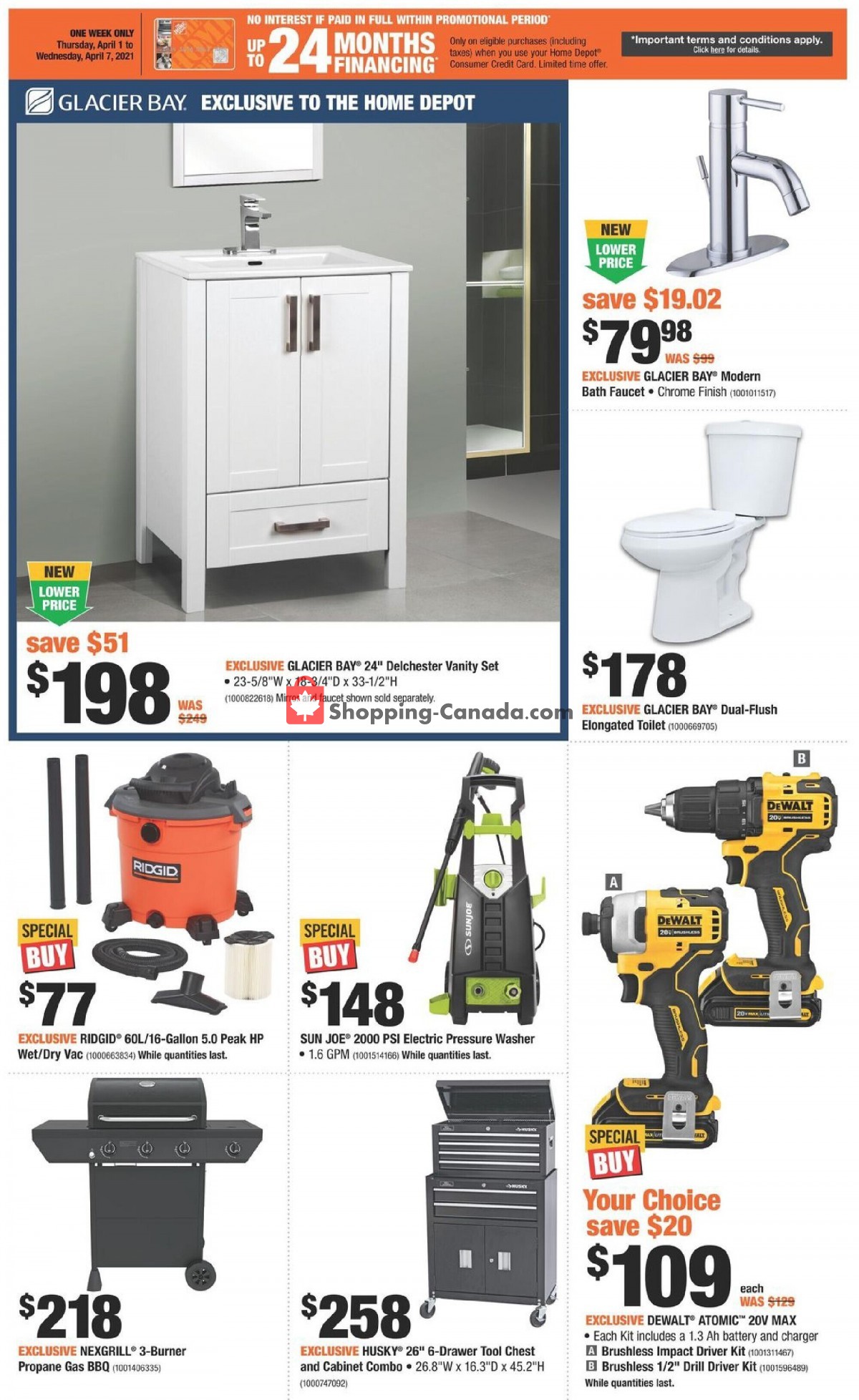 Home Depot flyer from Thursday April 1, 2021 to Wednesday April 7, 2021 - page 2