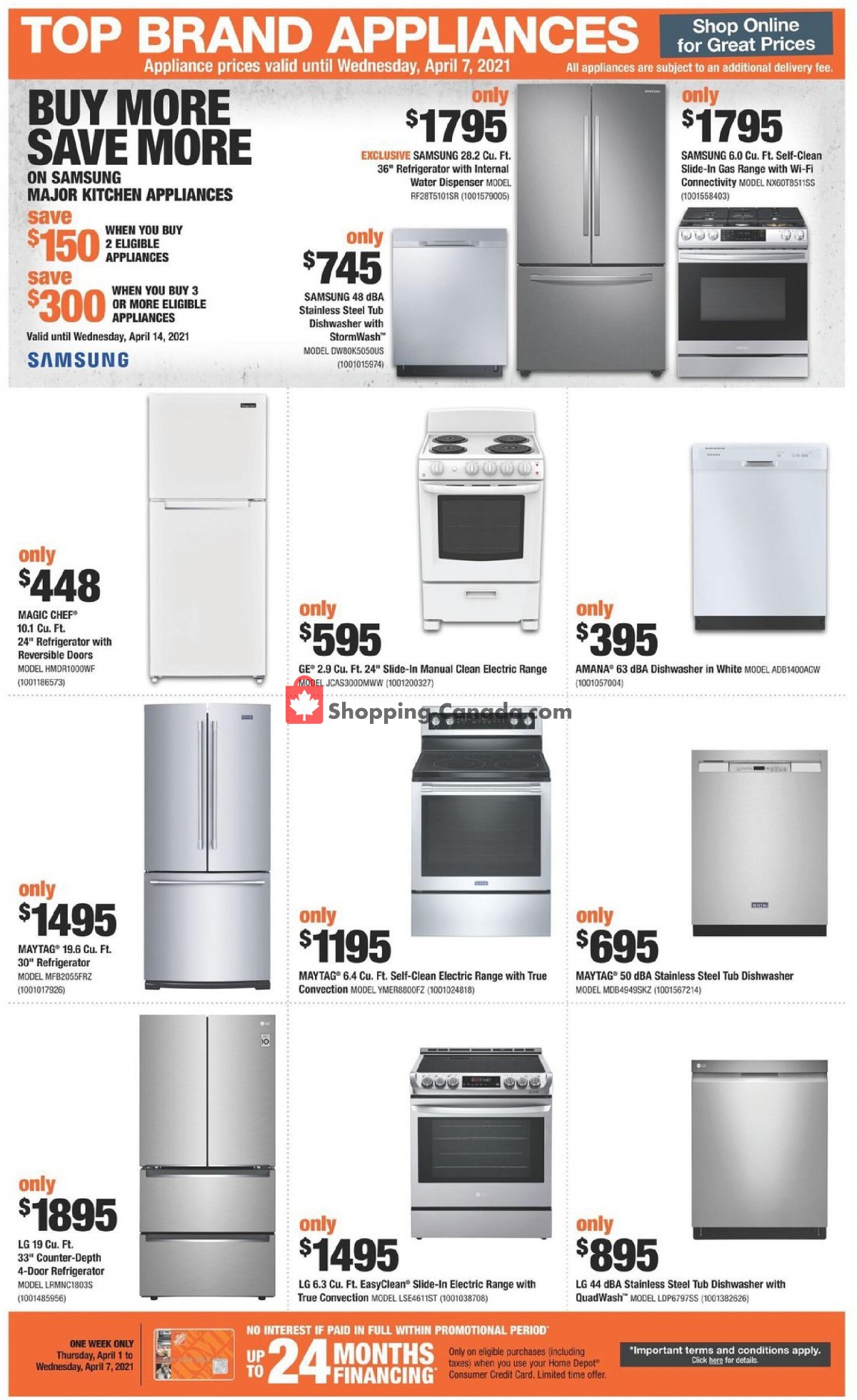 Home Depot flyer from Thursday April 1, 2021 to Wednesday April 7, 2021 - page 24
