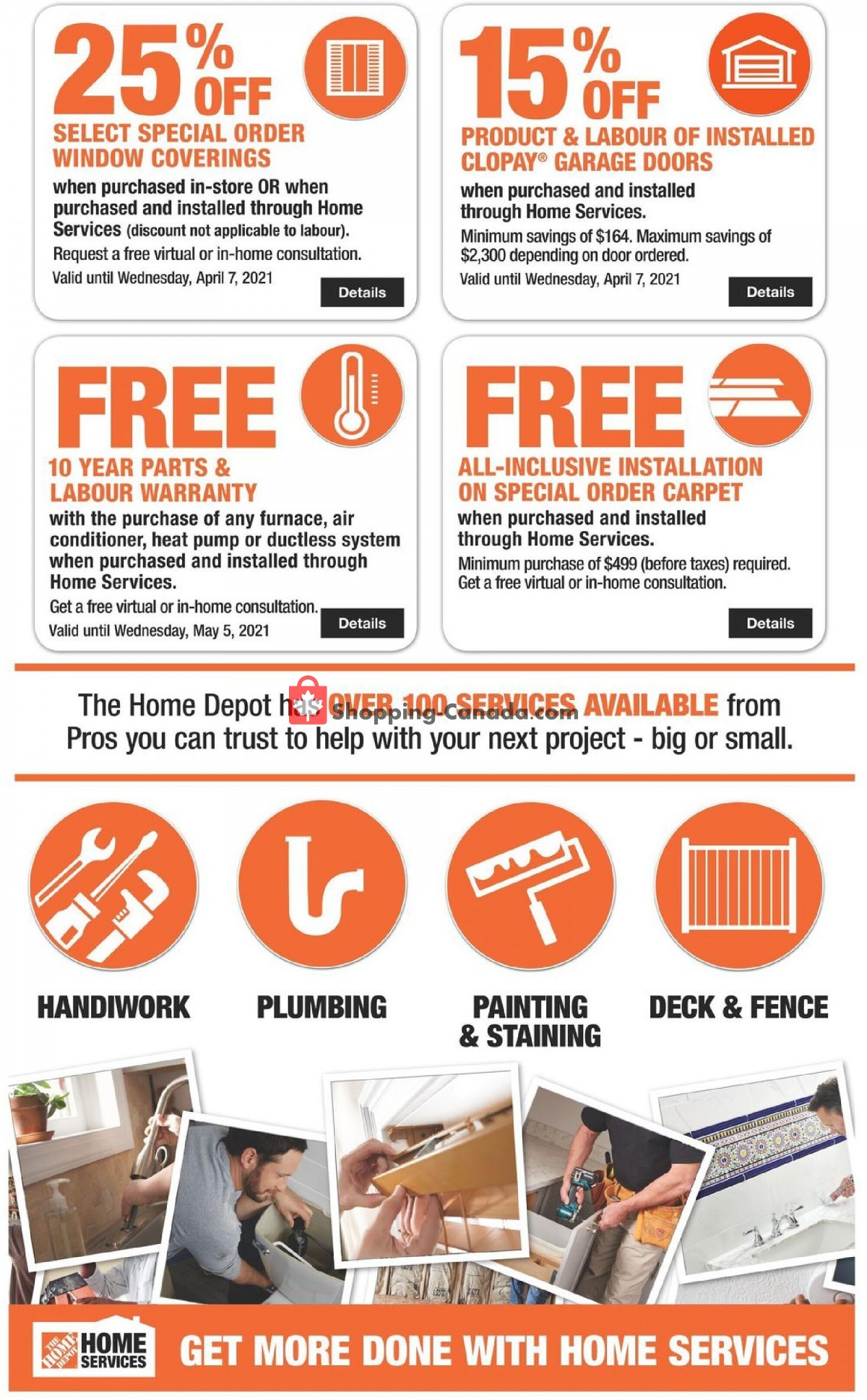 Home Depot flyer from Thursday April 1, 2021 to Wednesday April 7, 2021 - page 28
