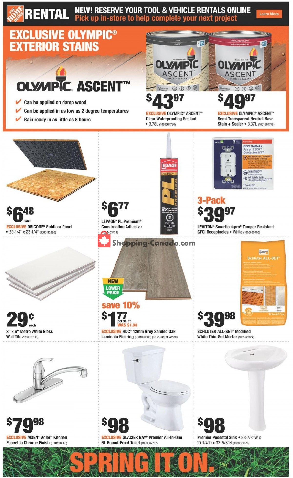 Home Depot flyer from Thursday April 1, 2021 to Wednesday April 7, 2021 - page 4