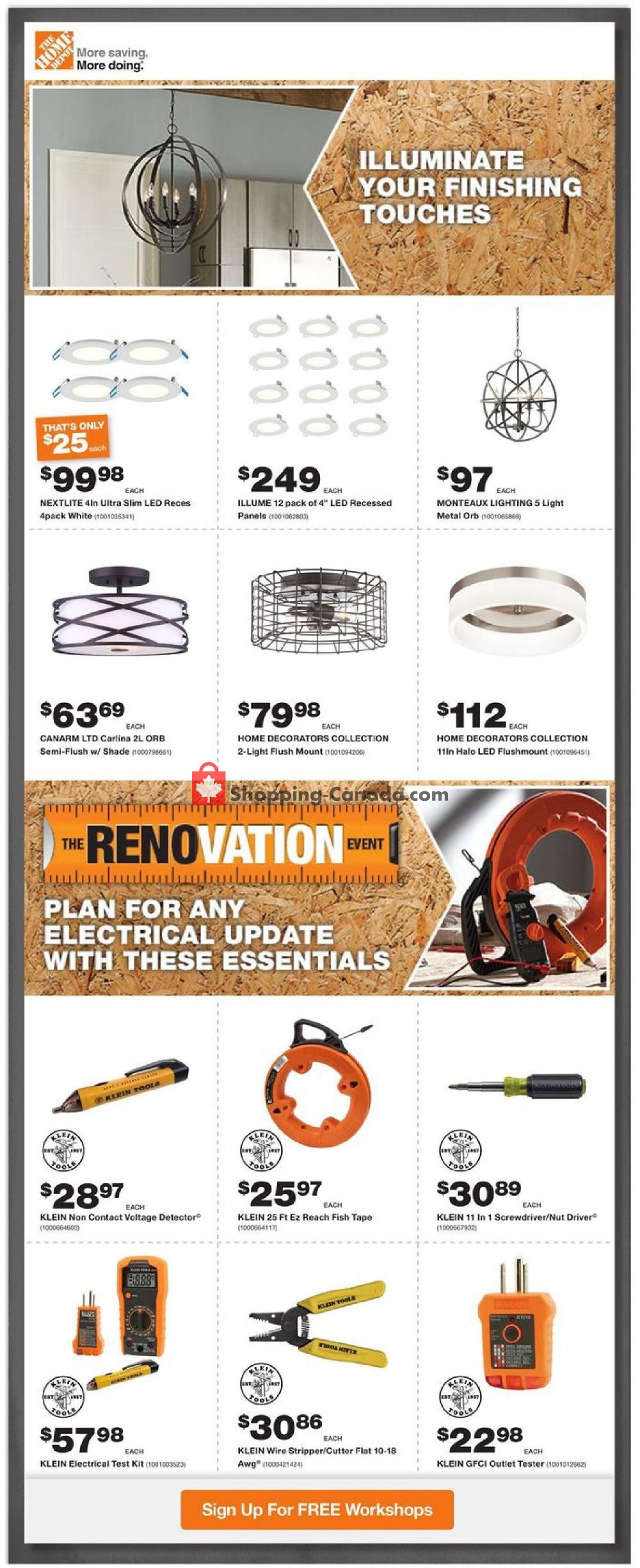 Home Depot flyer from Thursday January 10, 2019 to Wednesday January 16, 2019 - page 4