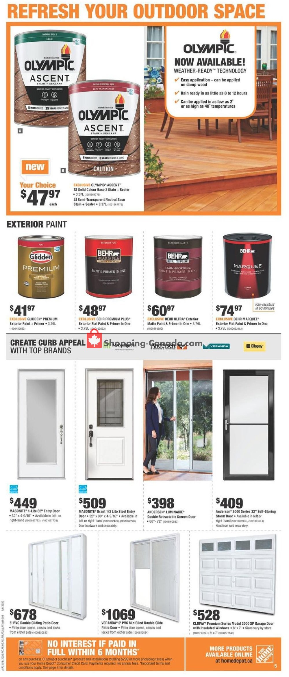 Home Depot flyer from Thursday August 6, 2020 to Wednesday August 12, 2020 - page 5