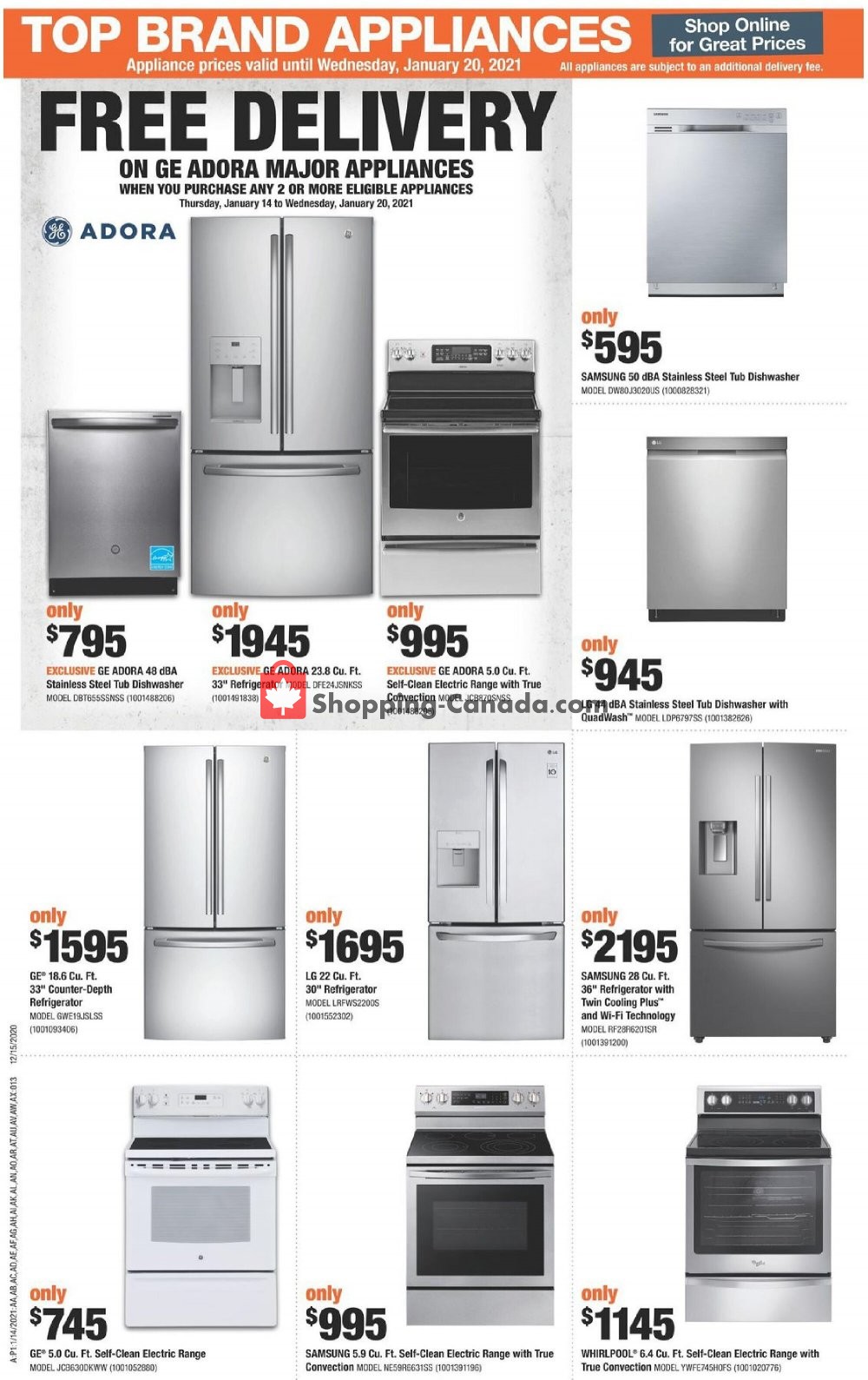 Home Depot flyer from Thursday January 14, 2021 to Wednesday January 20, 2021 - page 11