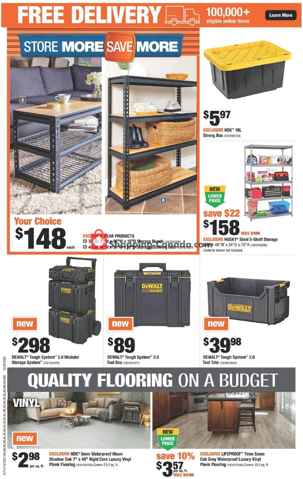 Home Depot flyer from Thursday January 14, 2021 to Wednesday January 20, 2021 - page 7