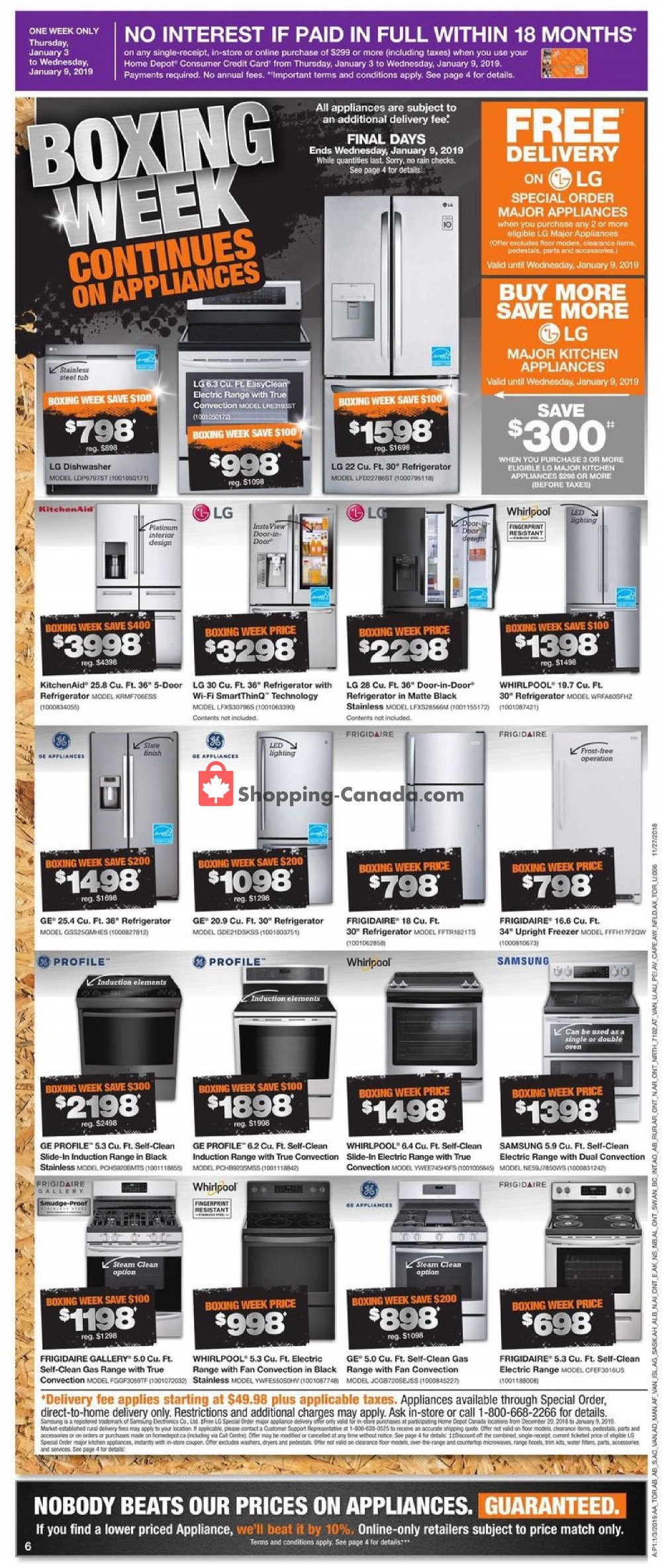 Home Depot flyer from Thursday January 3, 2019 to Wednesday January 9, 2019 - page 11