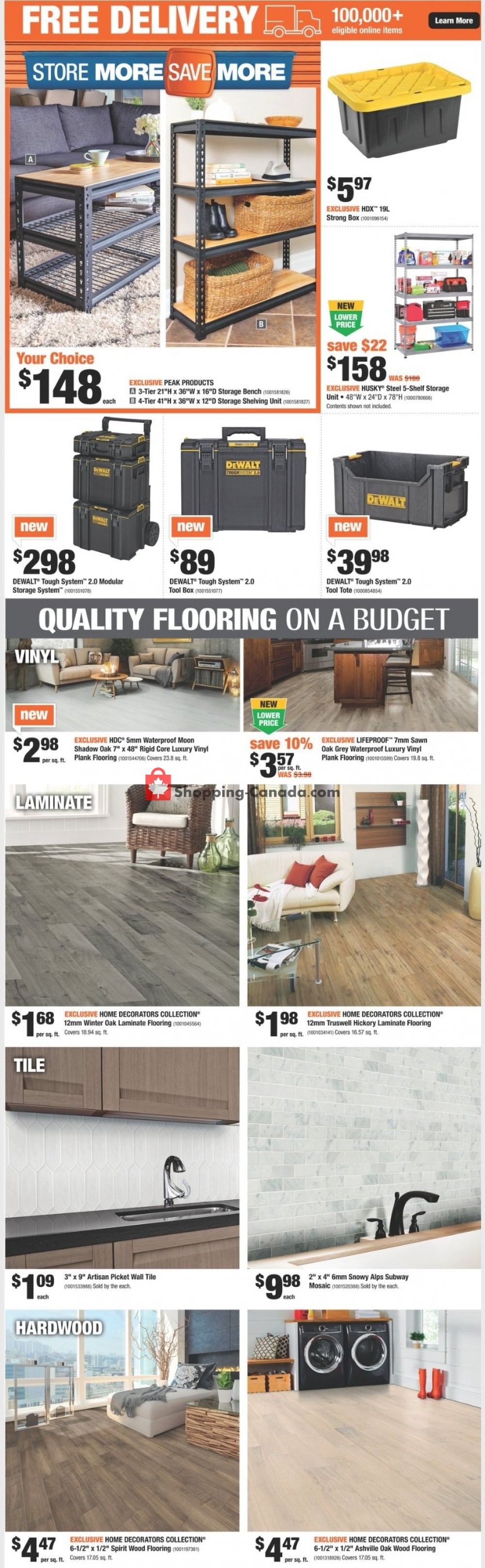 Home Depot flyer from Thursday January 14, 2021 to Thursday January 21, 2021 - page 4